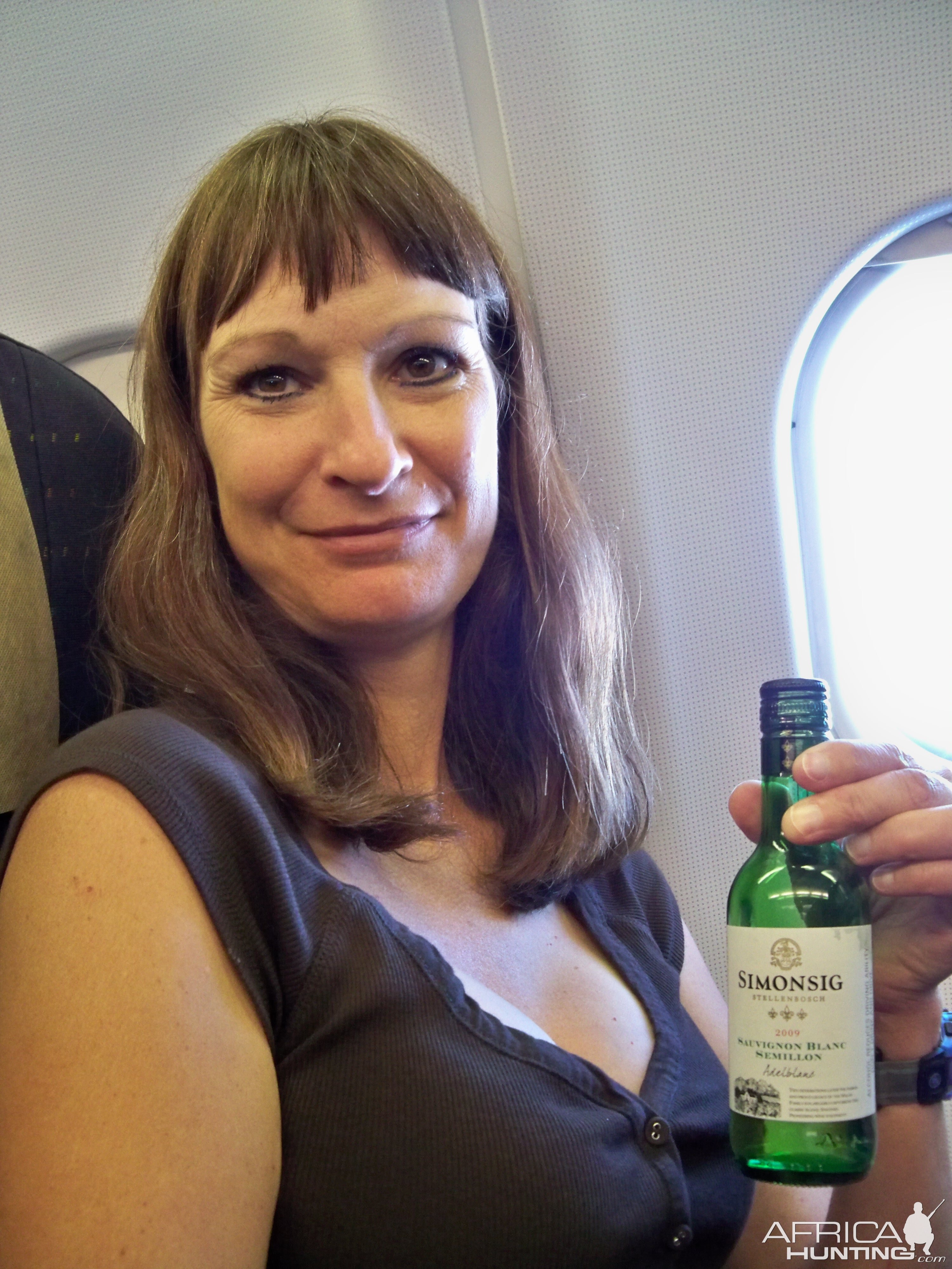 Flight to Namibia