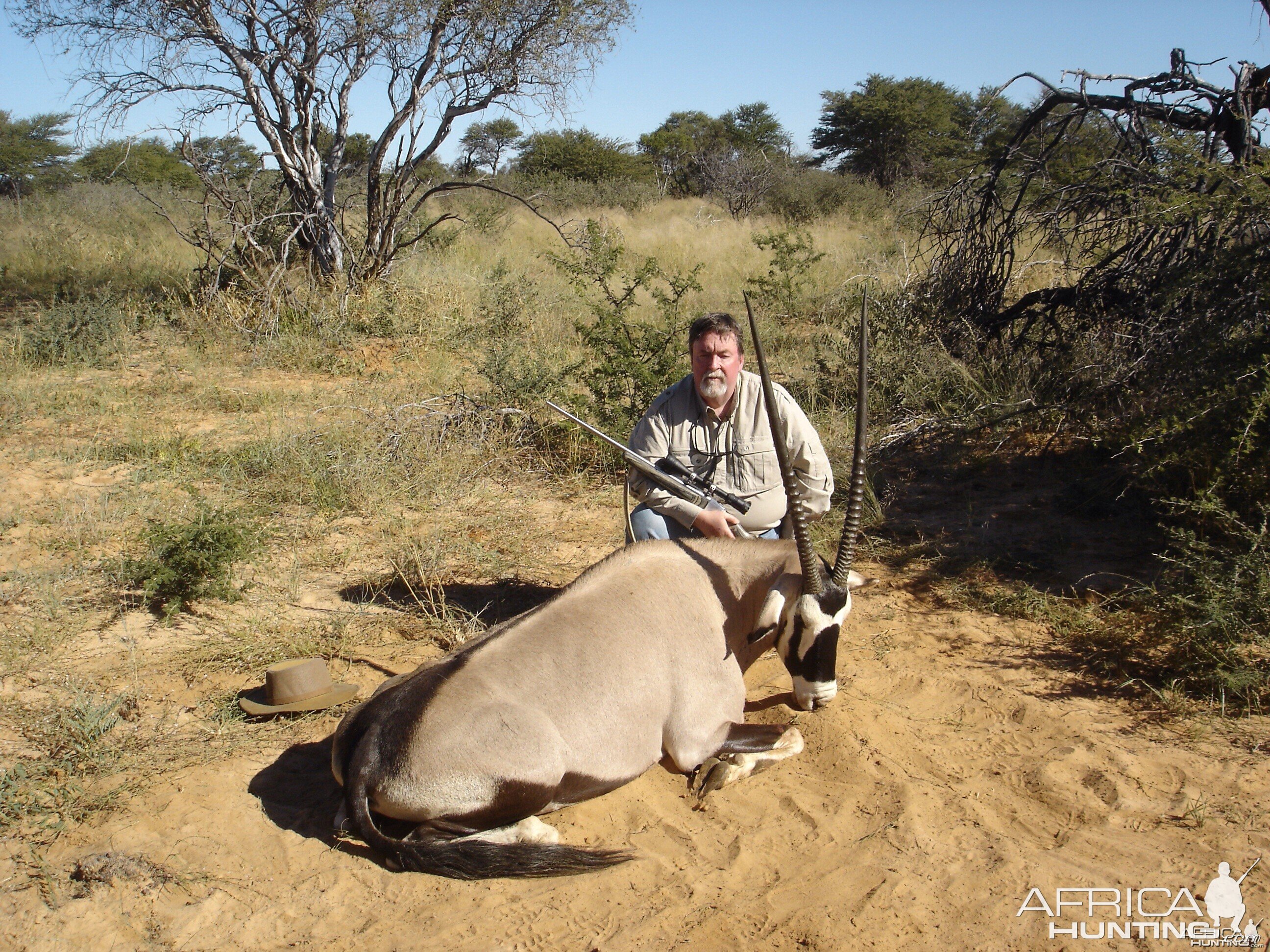 Gemsbock taken in the Kalahari April 2014