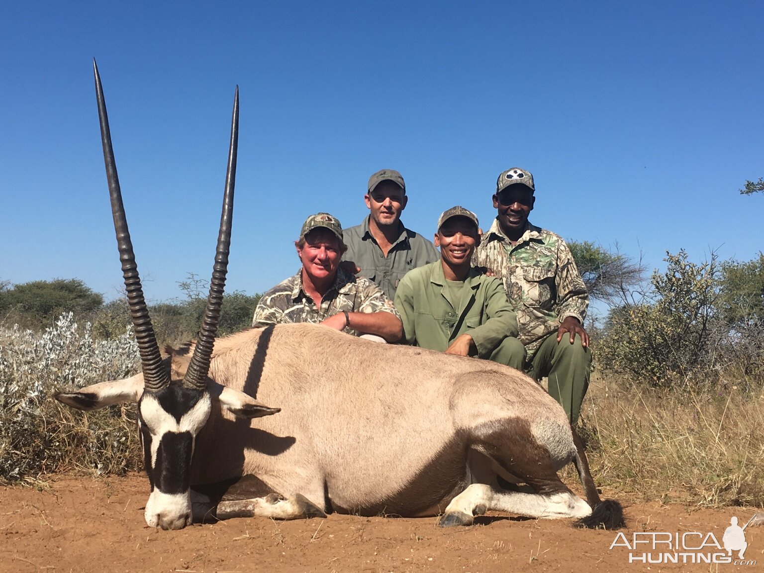 Gemsbok Botswana  Hunting