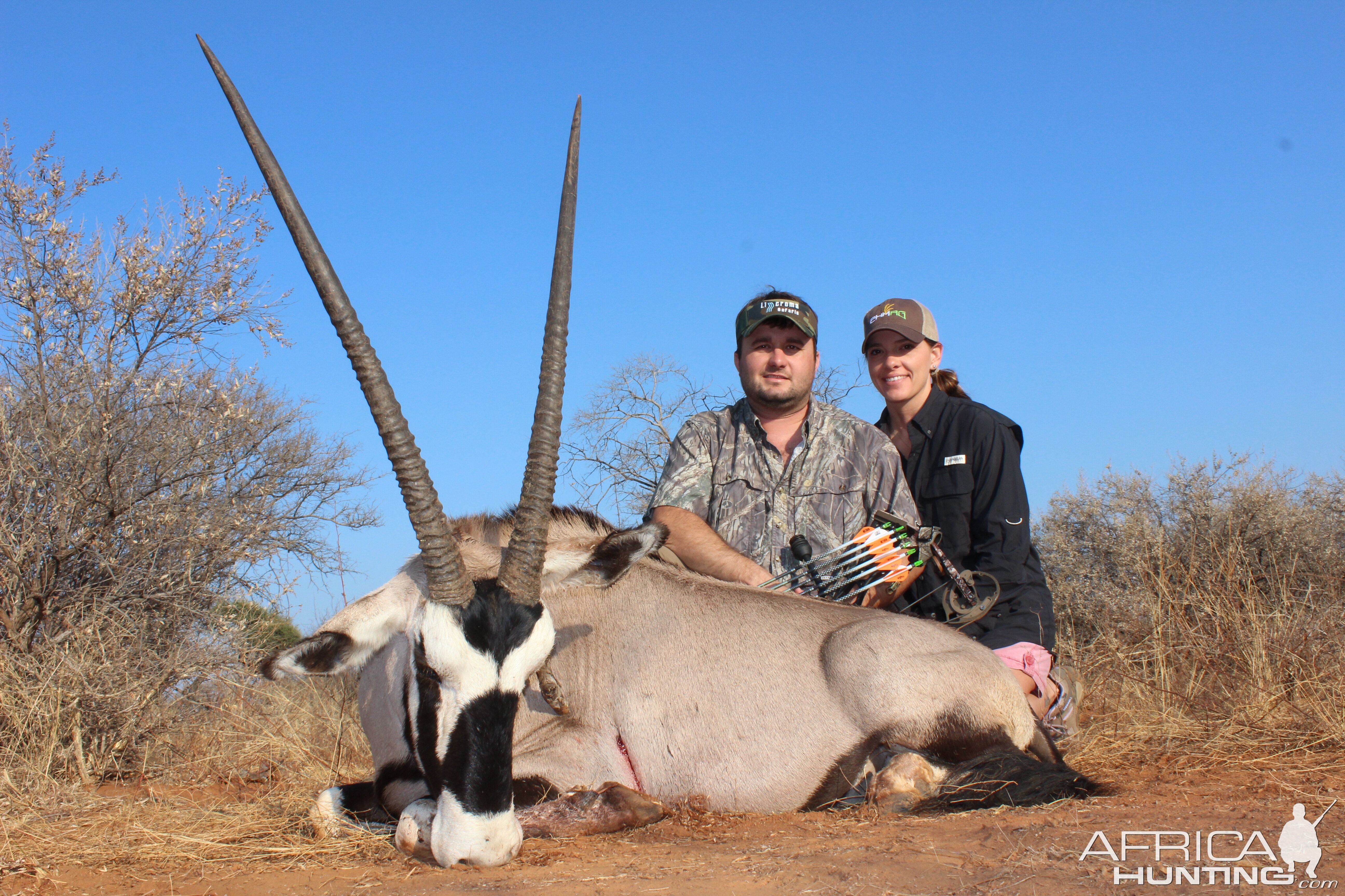 Gemsbok Bow Hunting South Africa