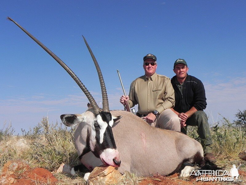 Gemsbok hunt with Wintershoek Johnny Vivier Safaris