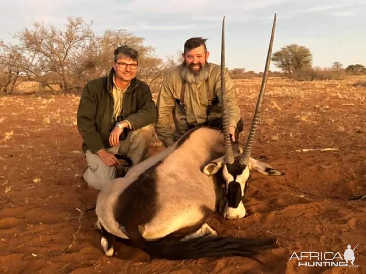 Gemsbok Hunting Namibia