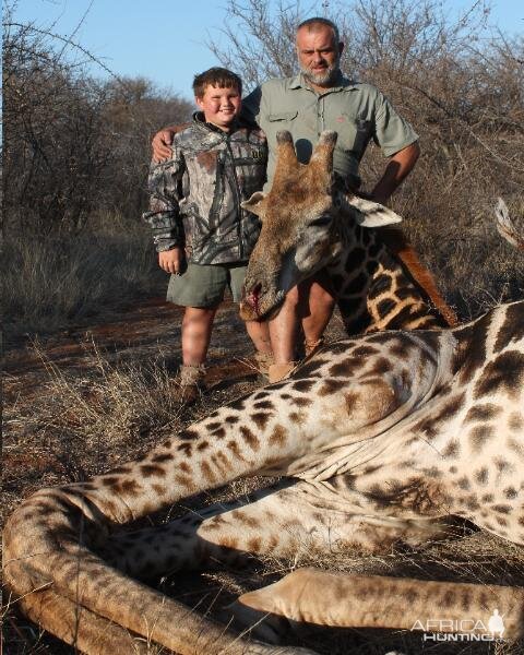 Giraffe Hunt South Africa