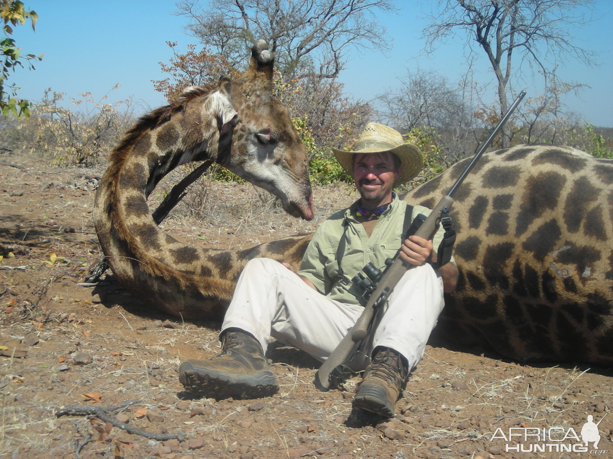 Giraffe Hunt Zimbabwe