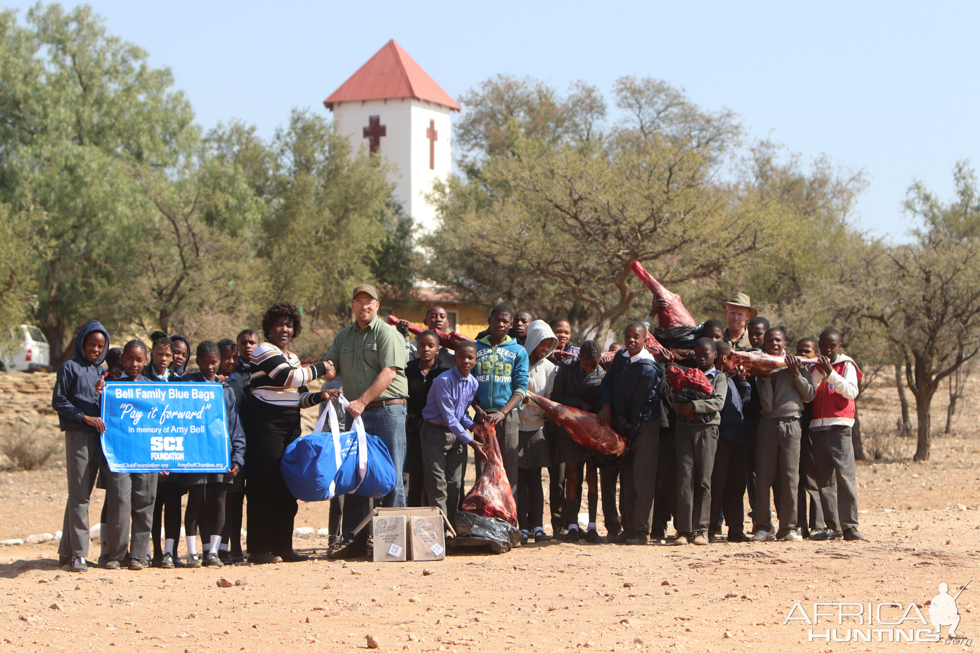 Giving back to the communities Namibia