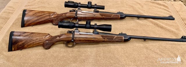 GMA Action 505 Gibbs & 375 H&H Rifles
