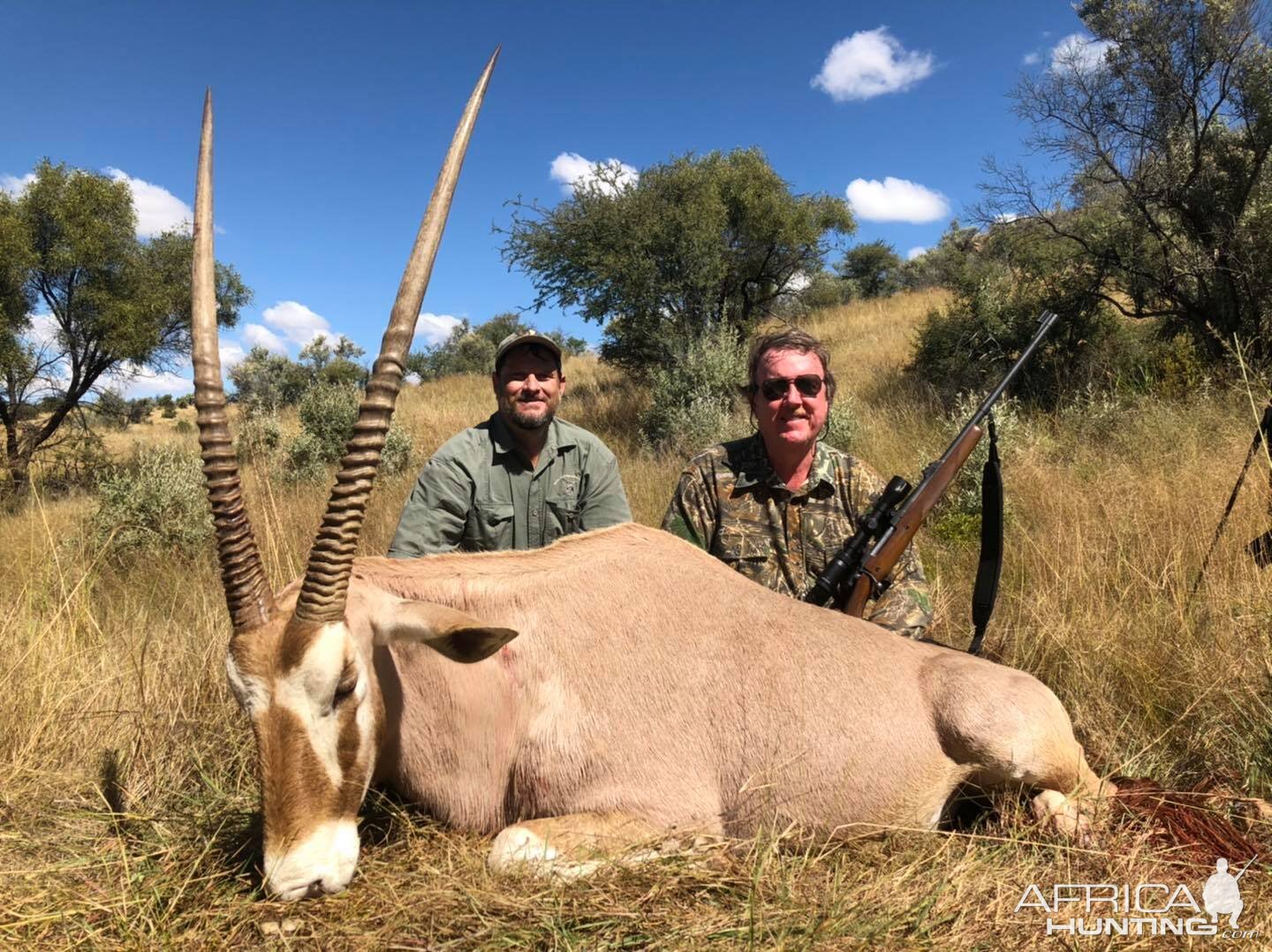 Golden Gemsbok Hunting Namibia