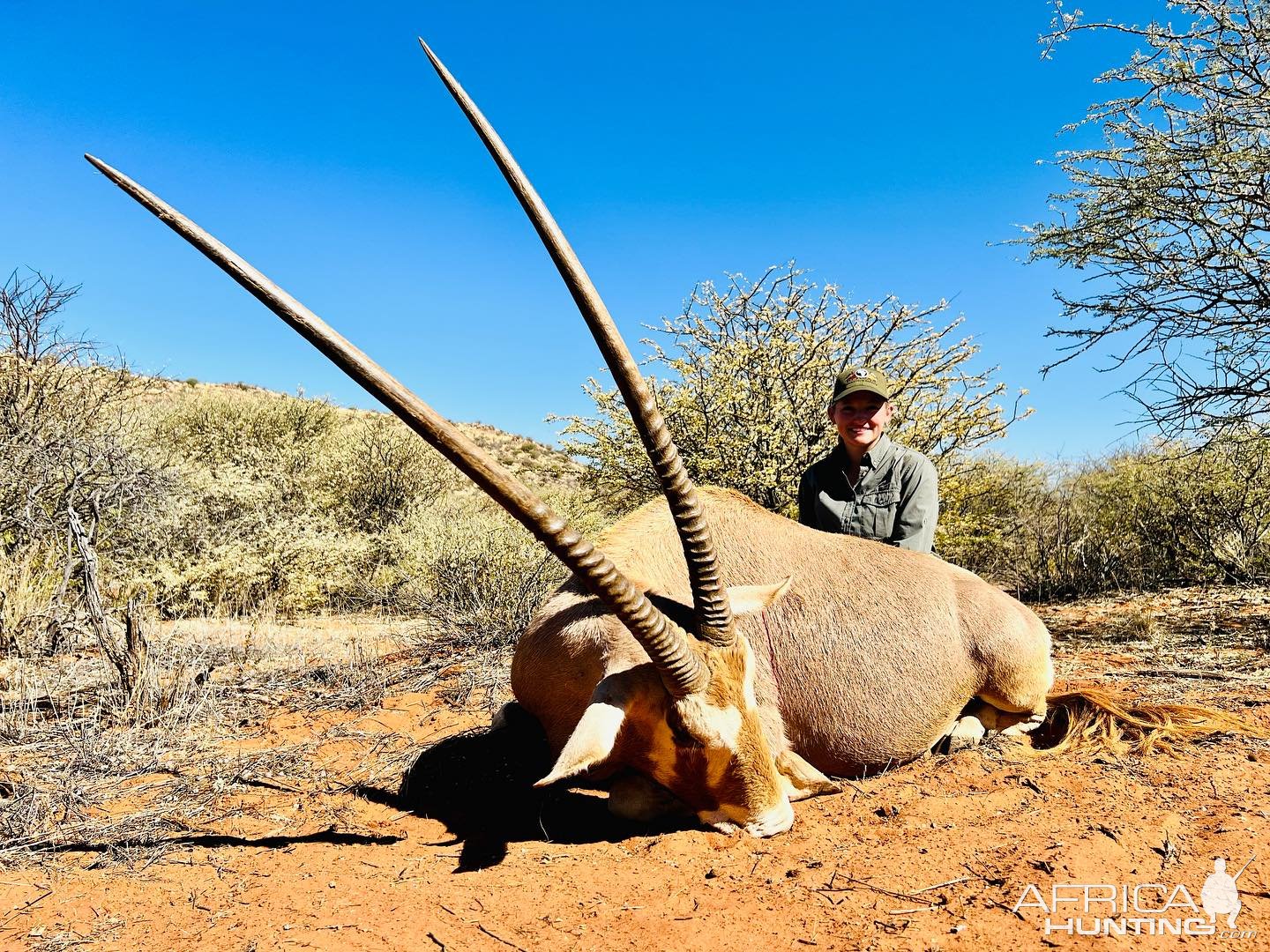 Golden Oryx Hunt Namibia