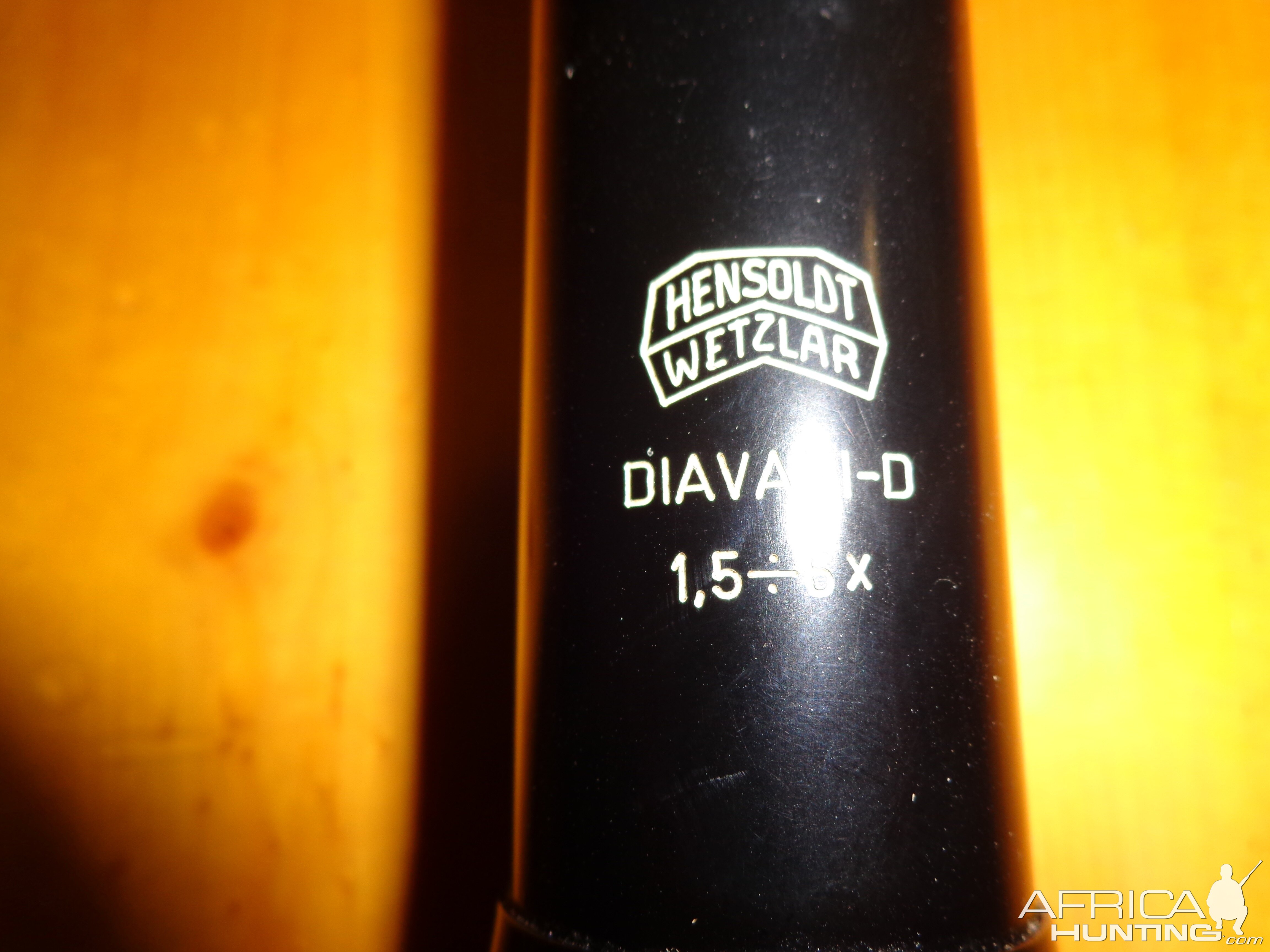 Hensoldt Diavari 1.5-6 #1 Reticle With 14mm Rail