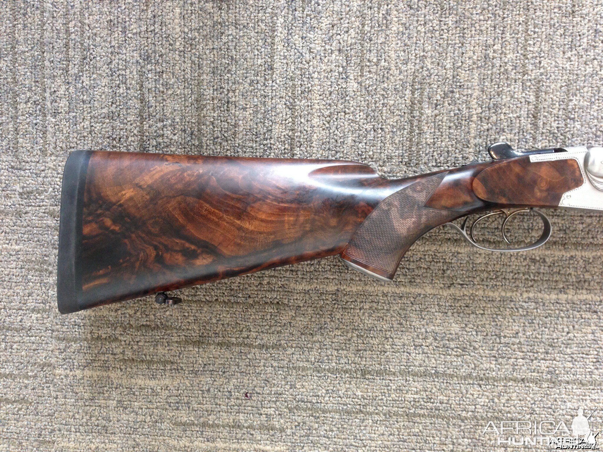 Heym 88B Safari in .470NE with Outschar's Custom Stock