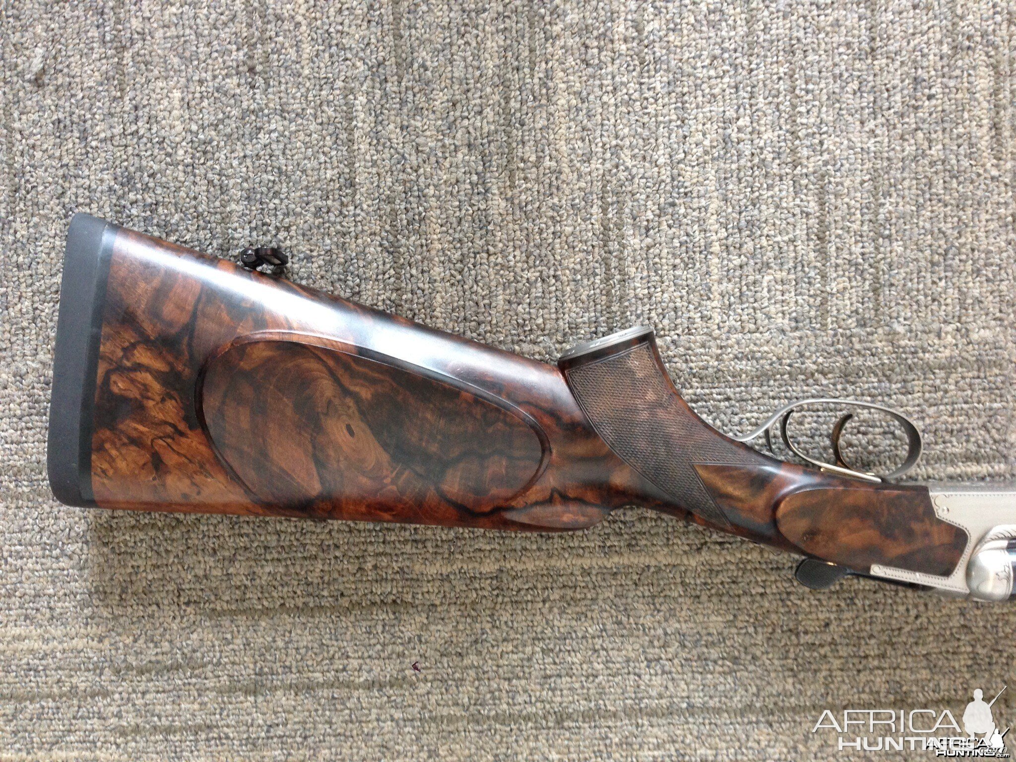 Heym 88B Safari in .470NE with Outschar's Custom Stock