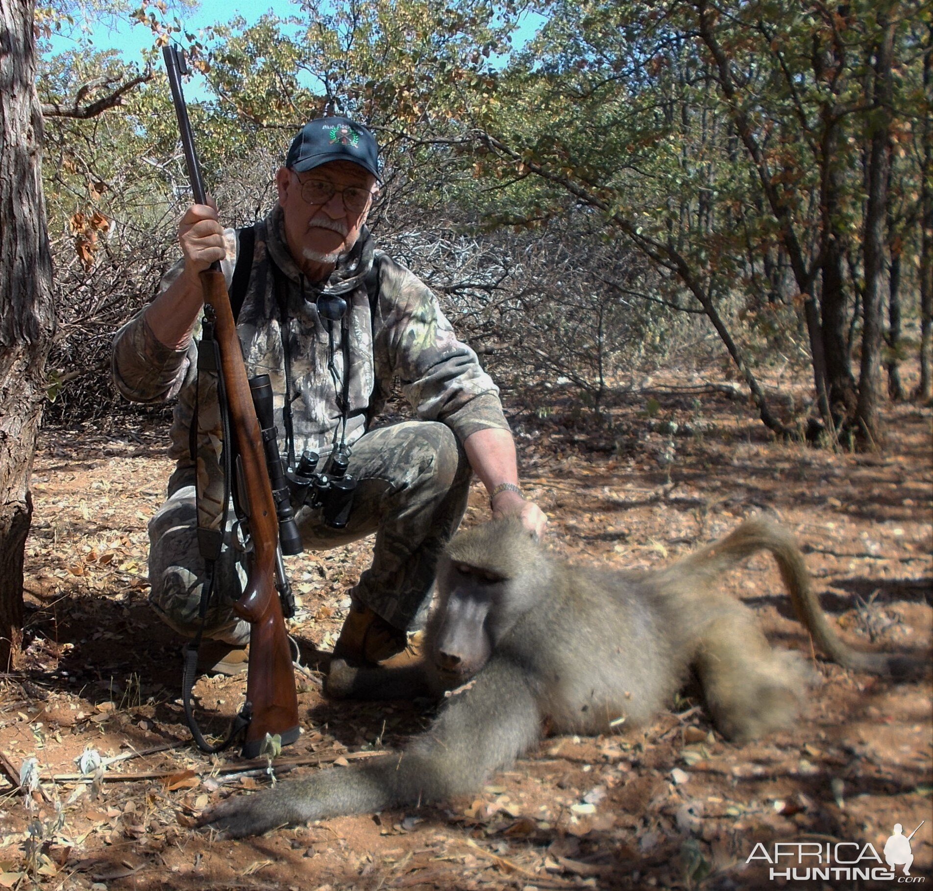 Hunt Baboon in South Africa