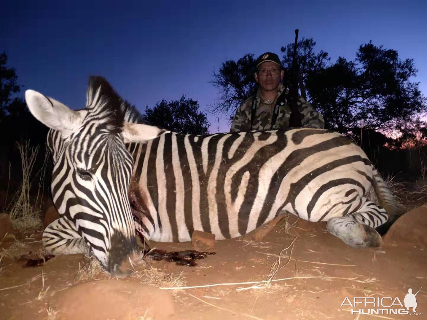 Hunt Burchell's Plain in South Africa