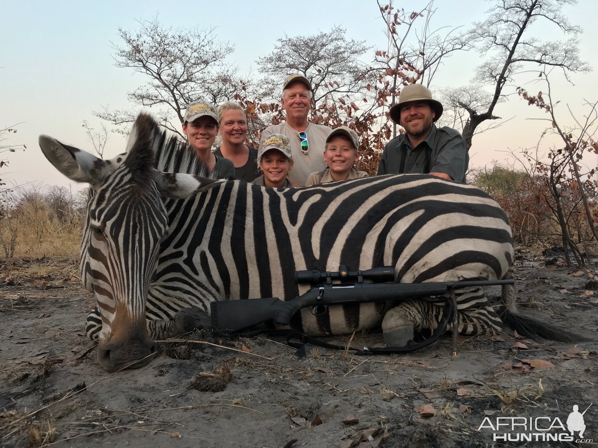 Hunt Chapman's Zebra in Namibia