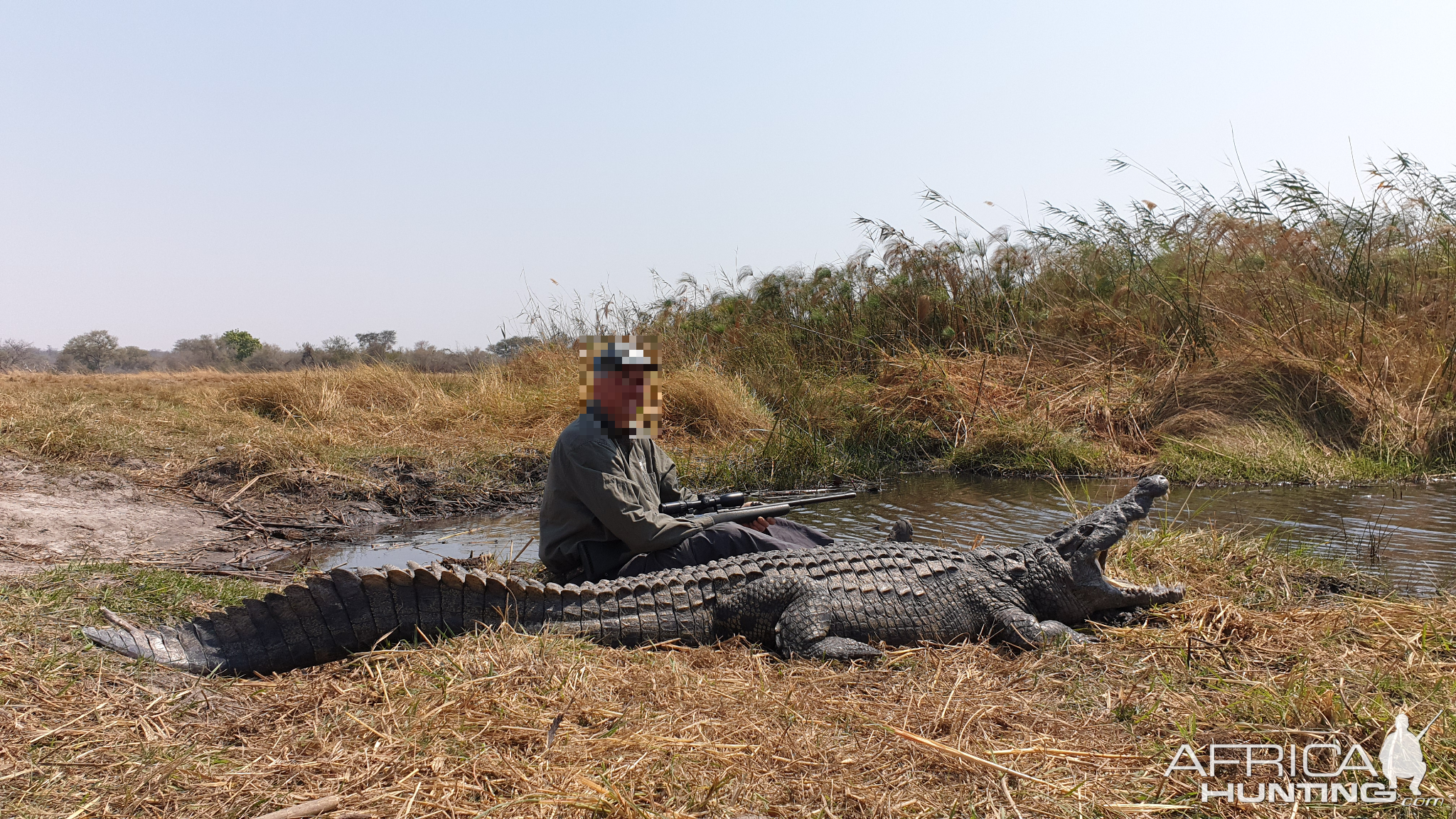 Hunt Crocodile in Namibia
