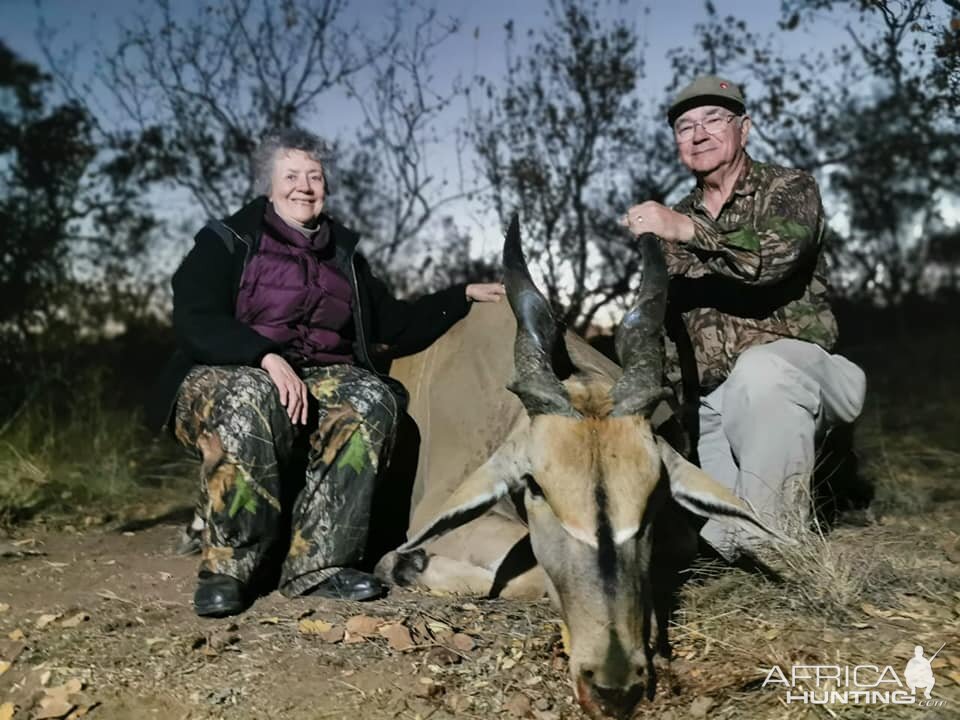 Hunt Eland in South Africa