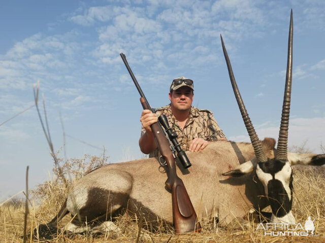 Hunt Gemsbok in Botswana