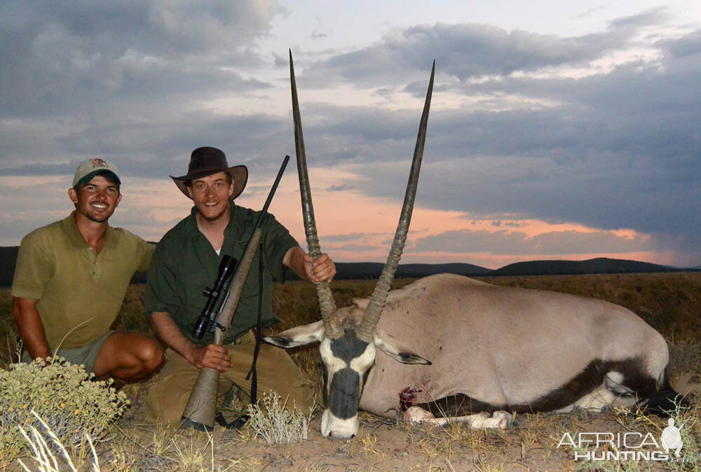 Hunt Gemsbok in Namibia