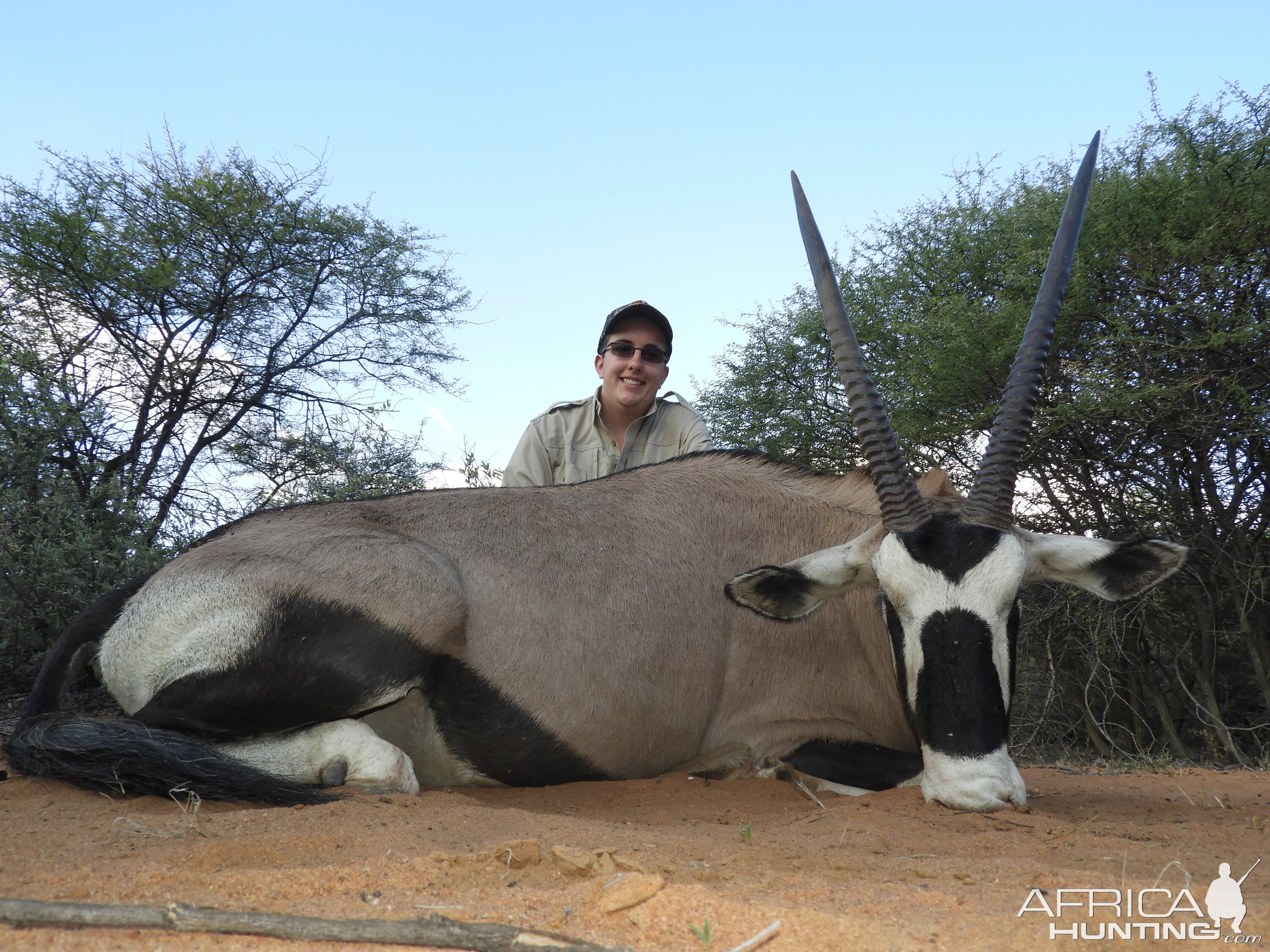 Hunt Gemsbok in South Africa