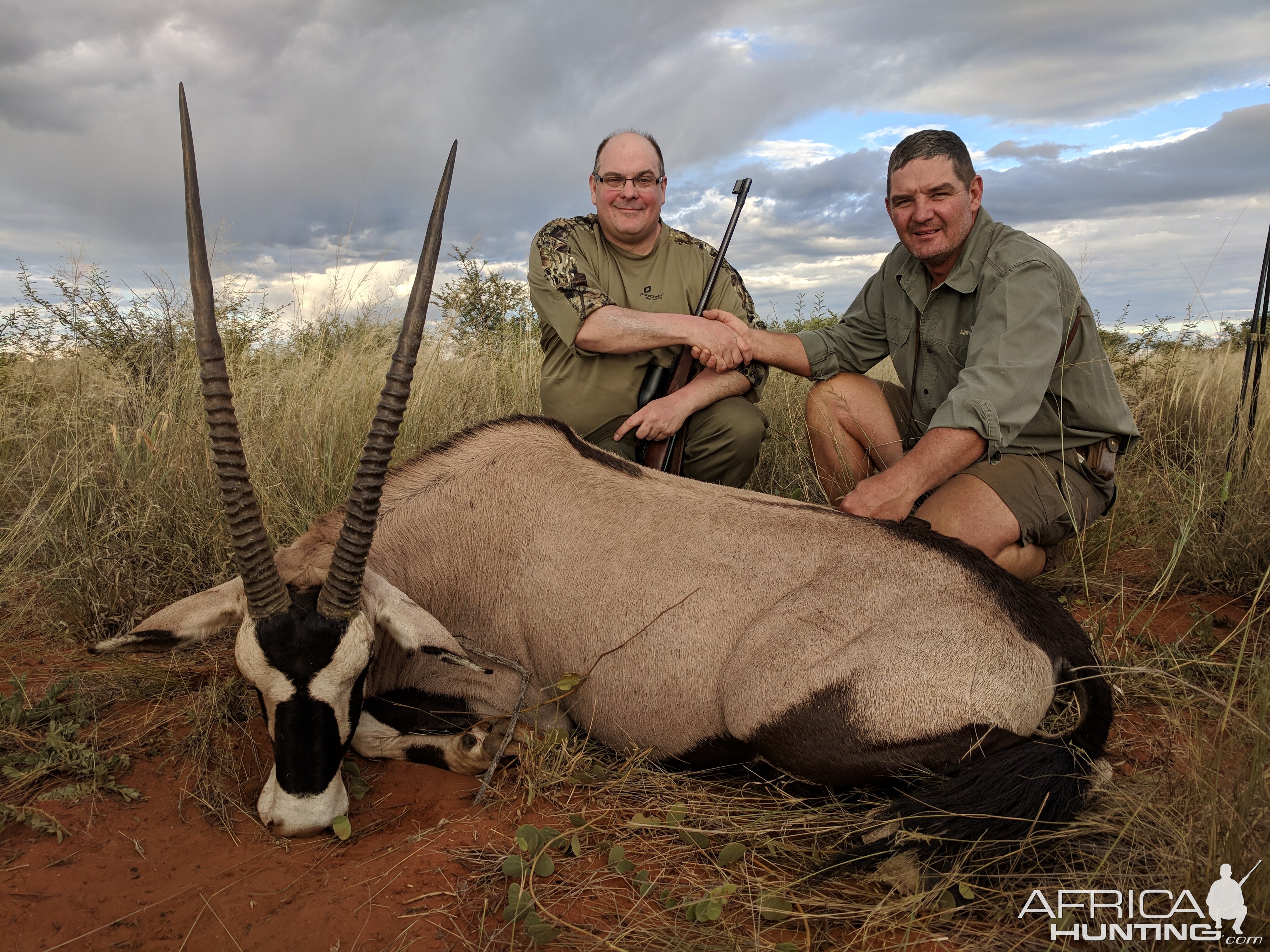 Hunt Gemsbok Namibia