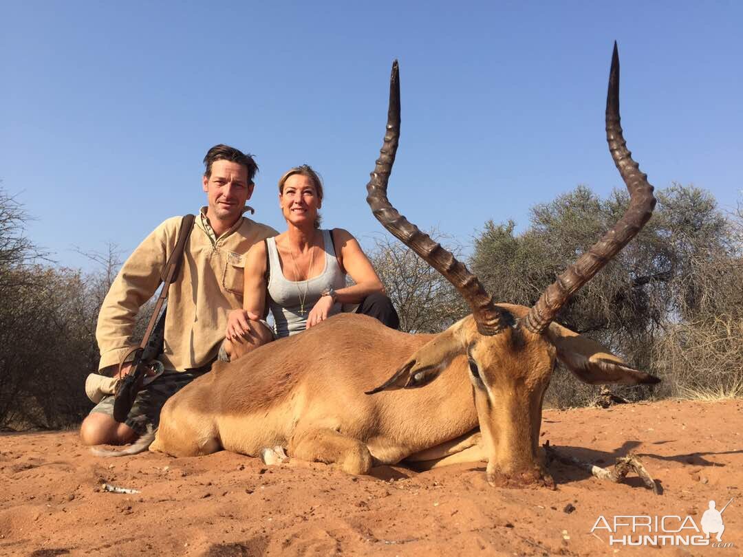 Hunt Impala in Namibia