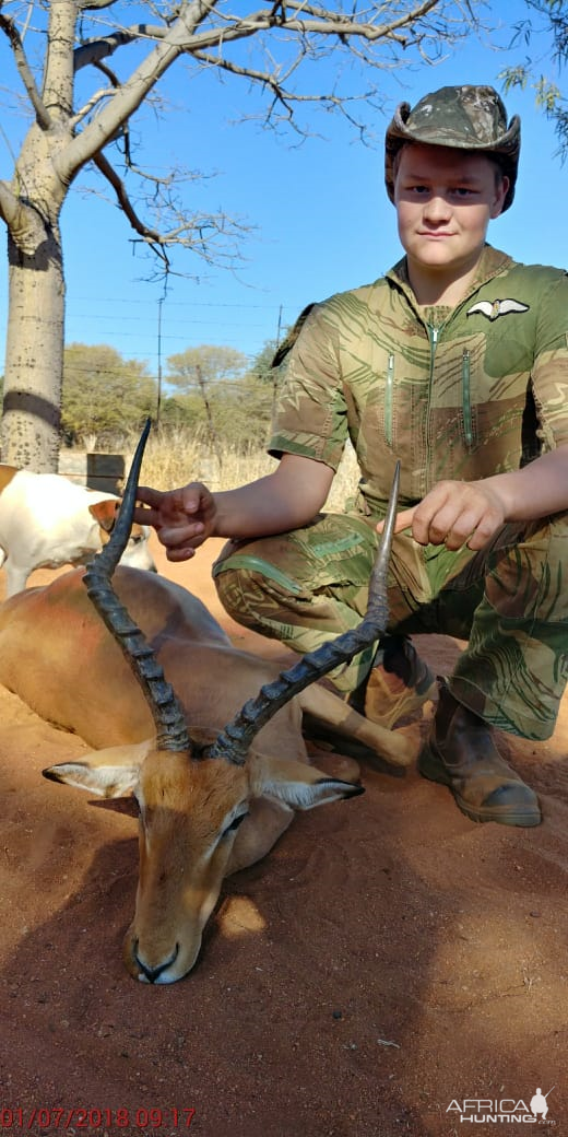 Hunt Impala in South Africa