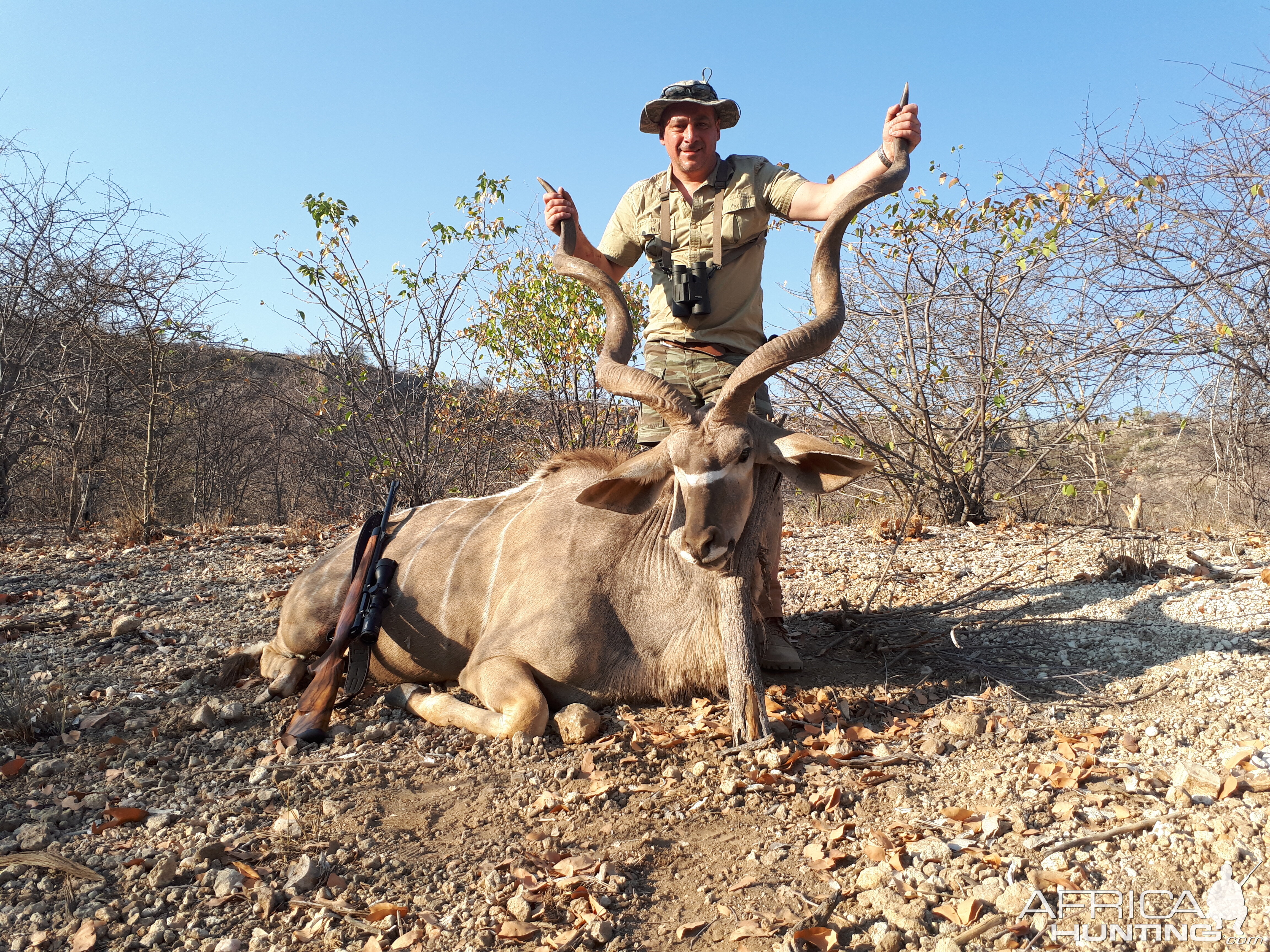 Hunt Kudu in Namibia