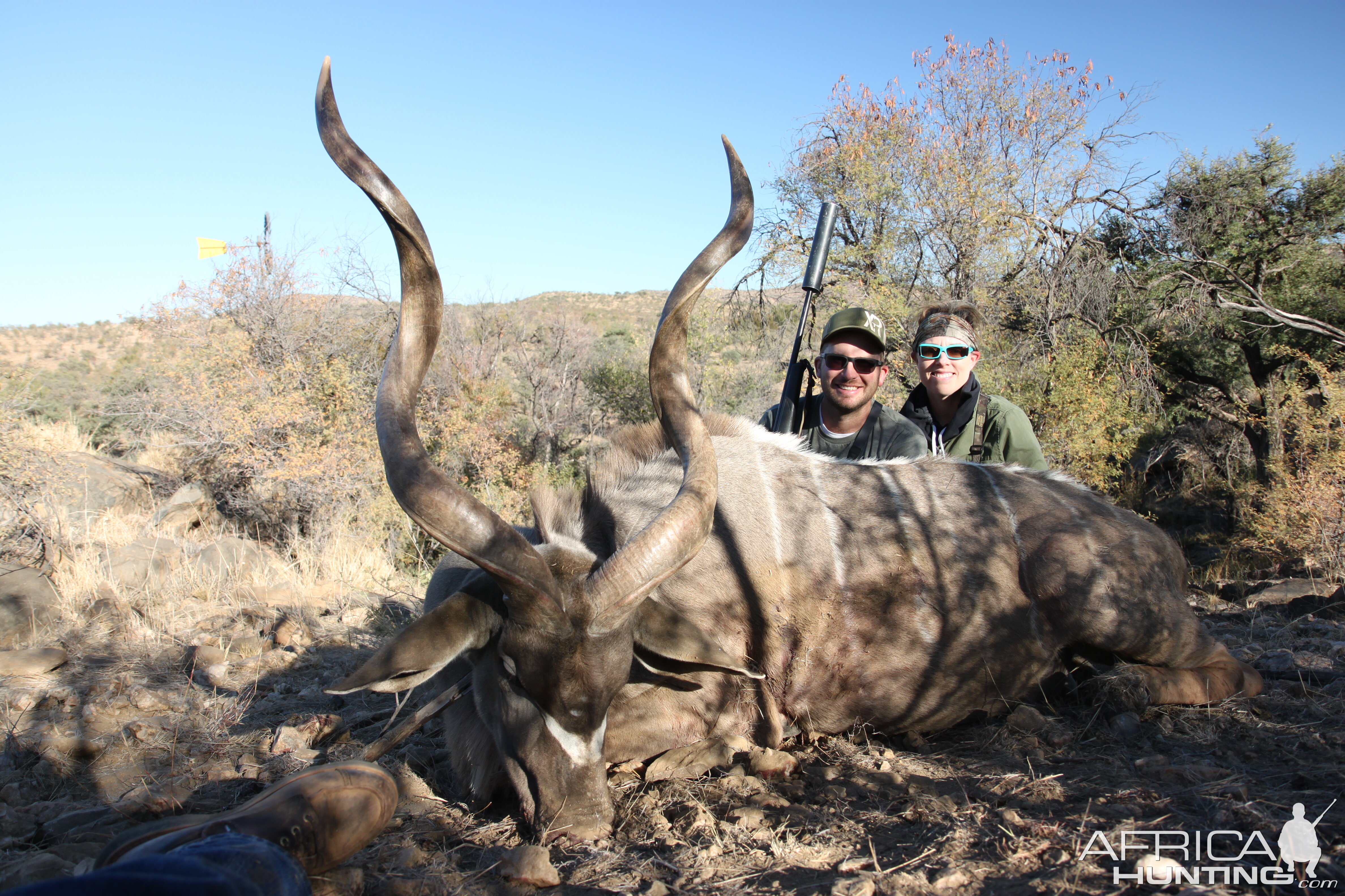 Hunt Kudu in Namibia