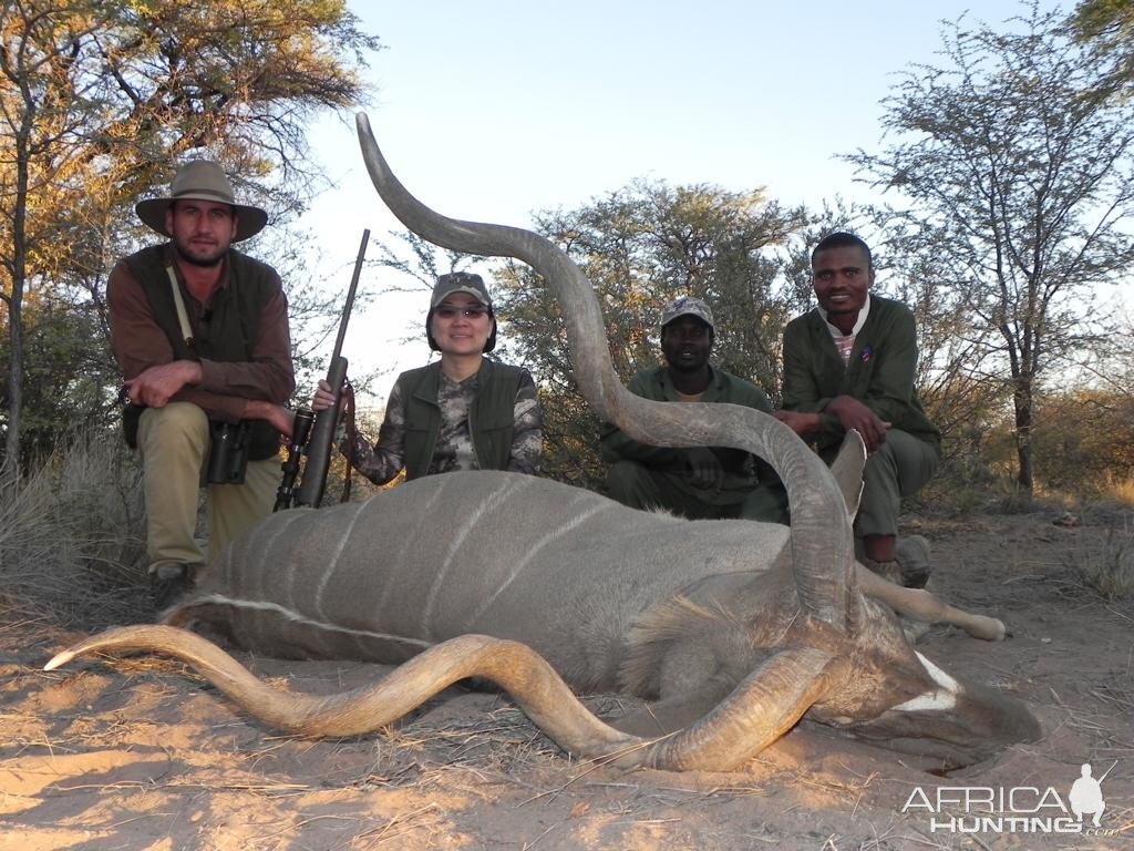 Hunt Kudu in Namibia