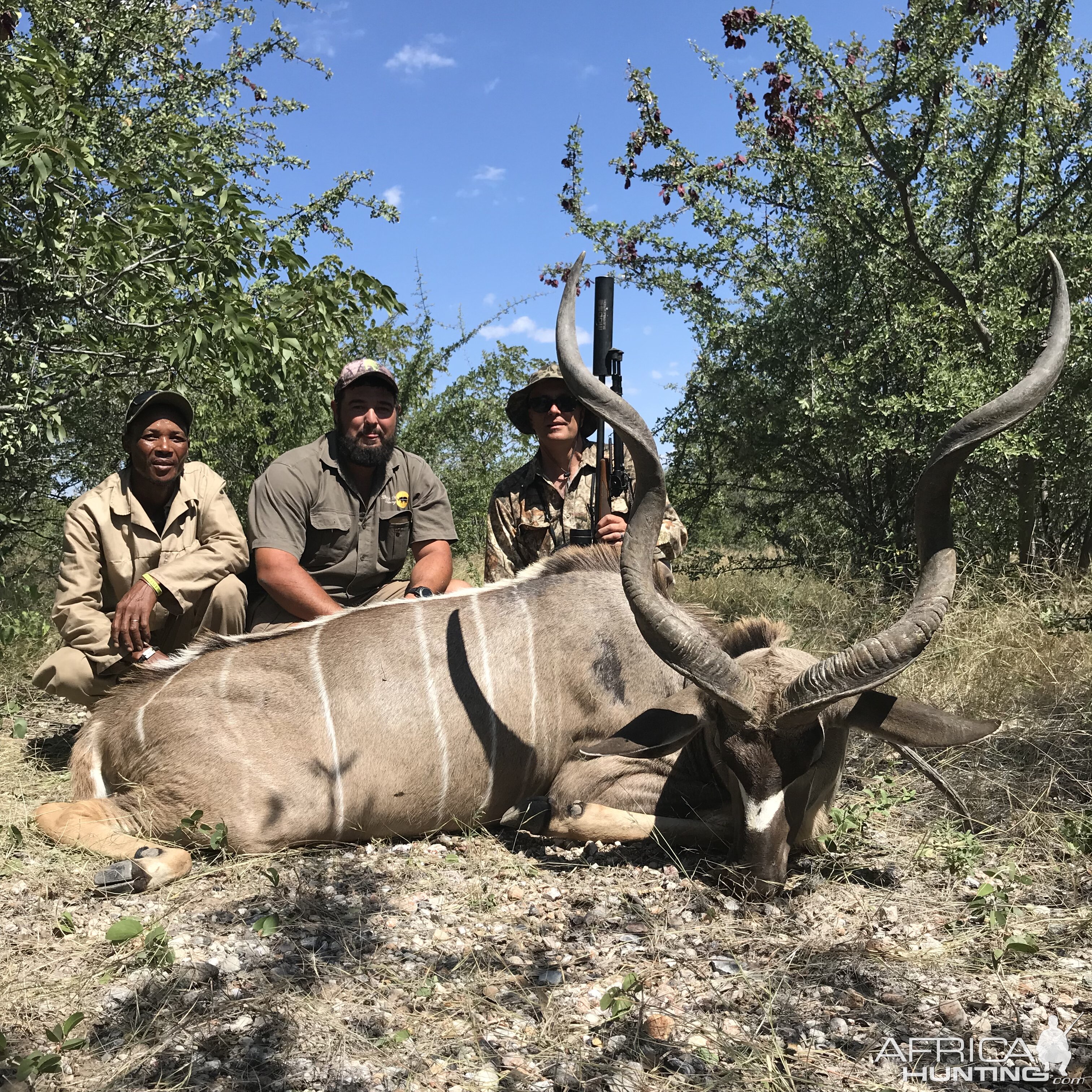 Hunt Kudu in Namibia