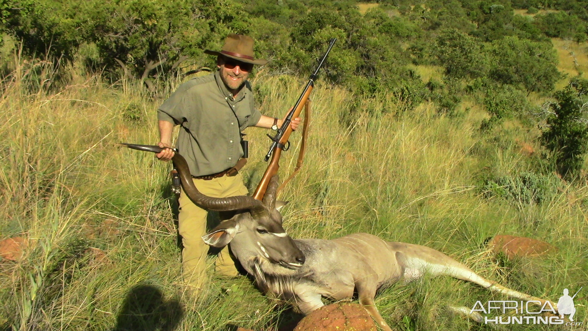 Hunt Kudu in South Africa