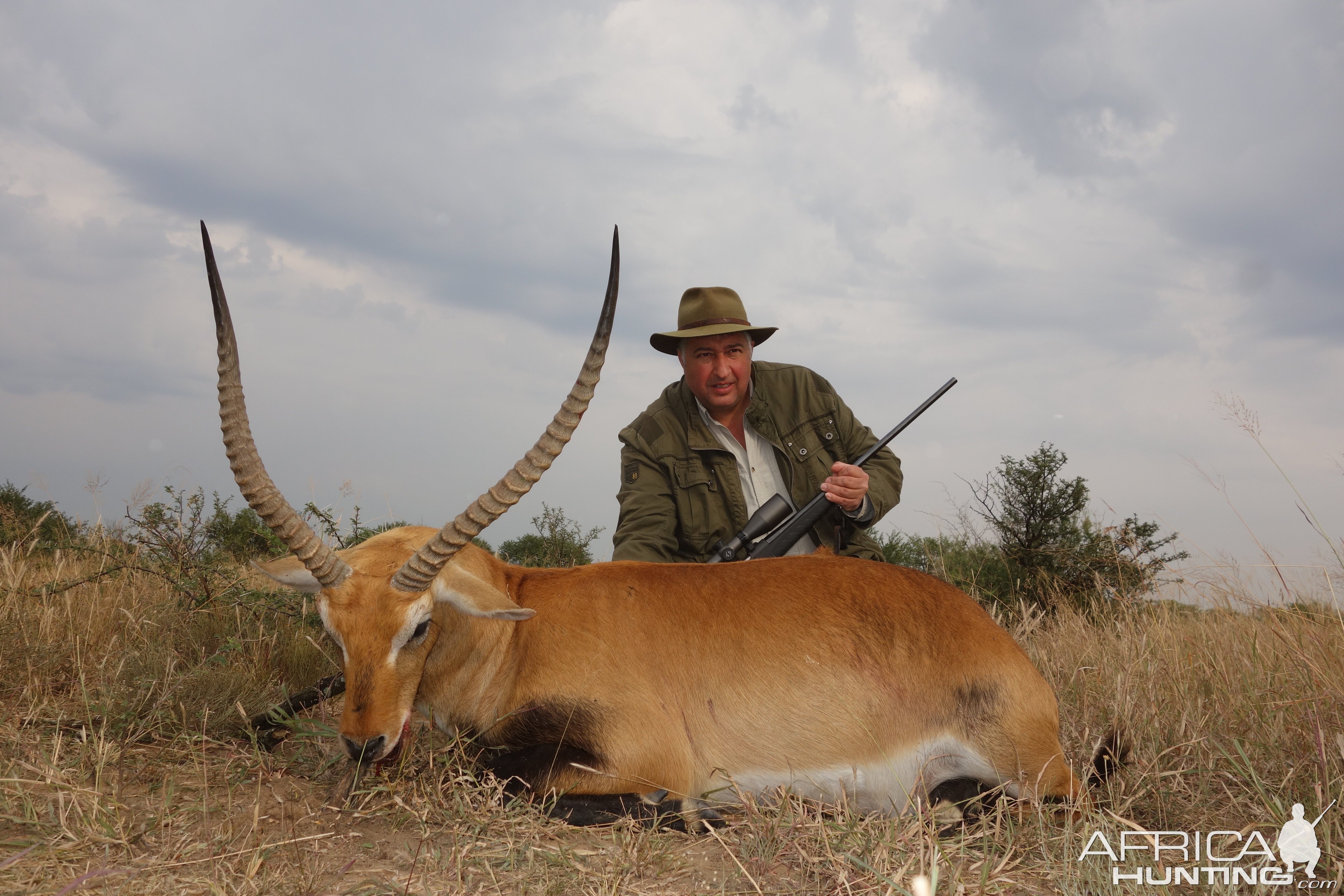 Hunt Lechwe in South Africa