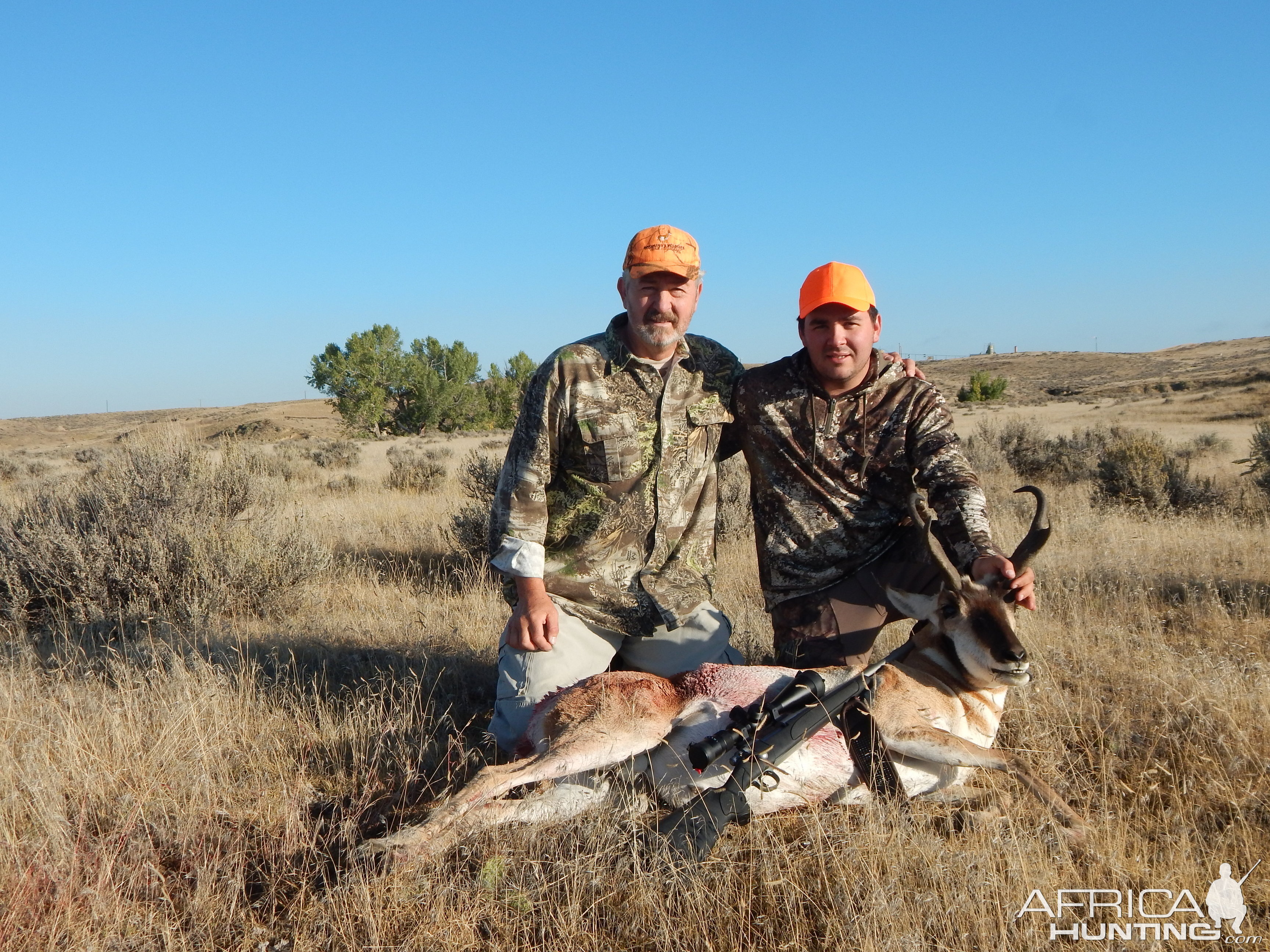 Hunt Pronghorn in Wyoming USA