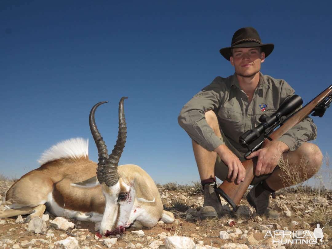 Hunt Springbok in Namibia