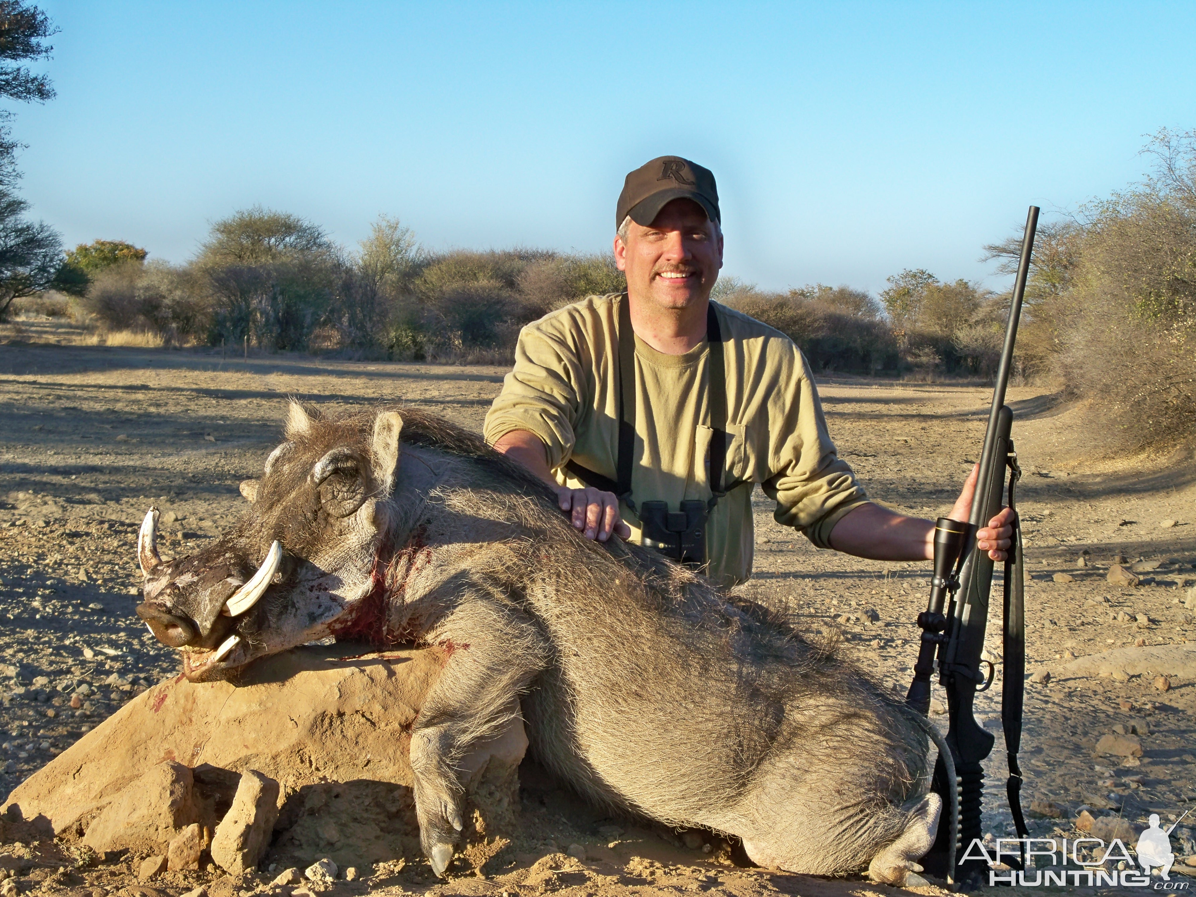 Hunt Warthog in Namibia