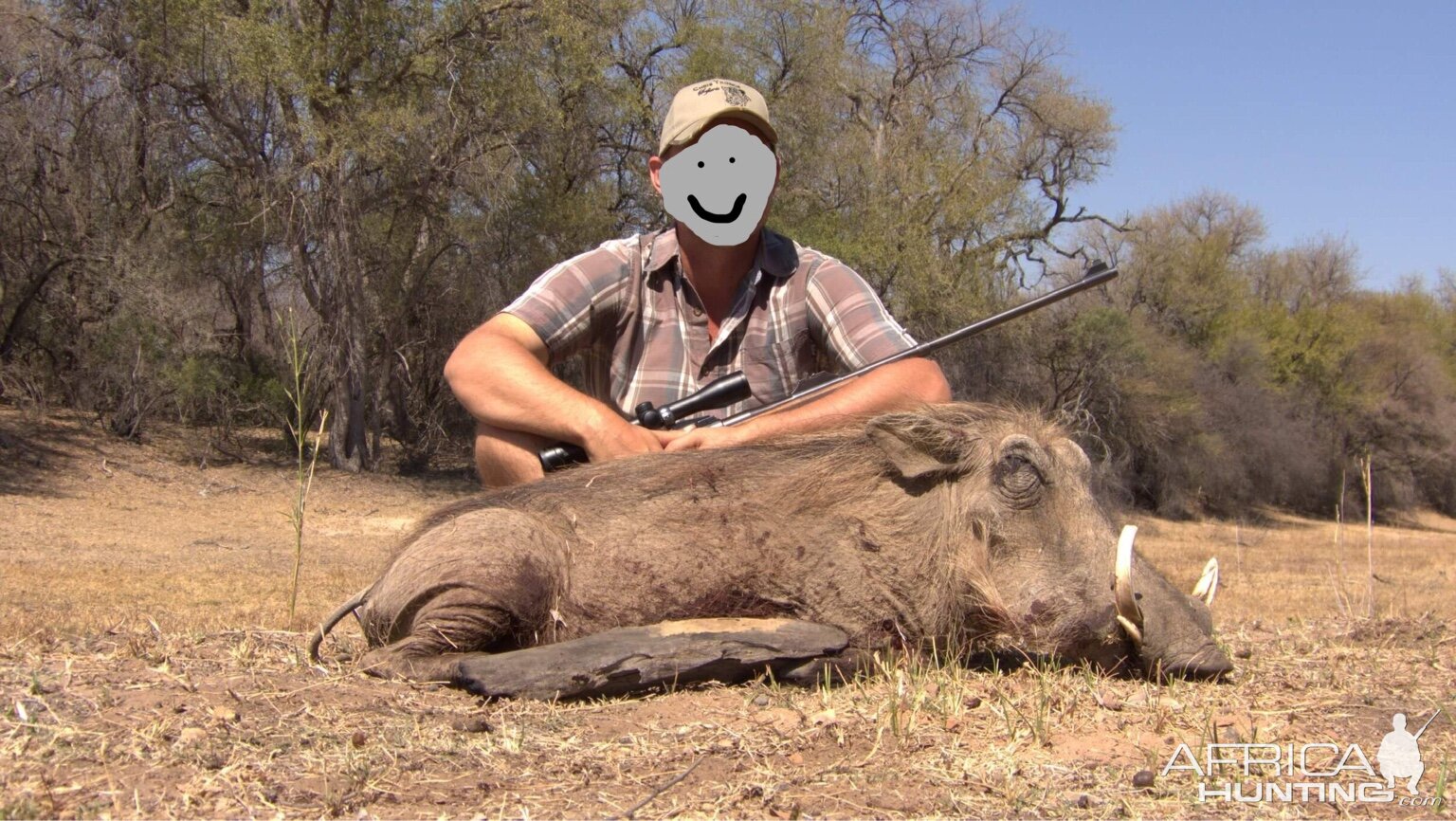 Hunt Warthog In South Africa