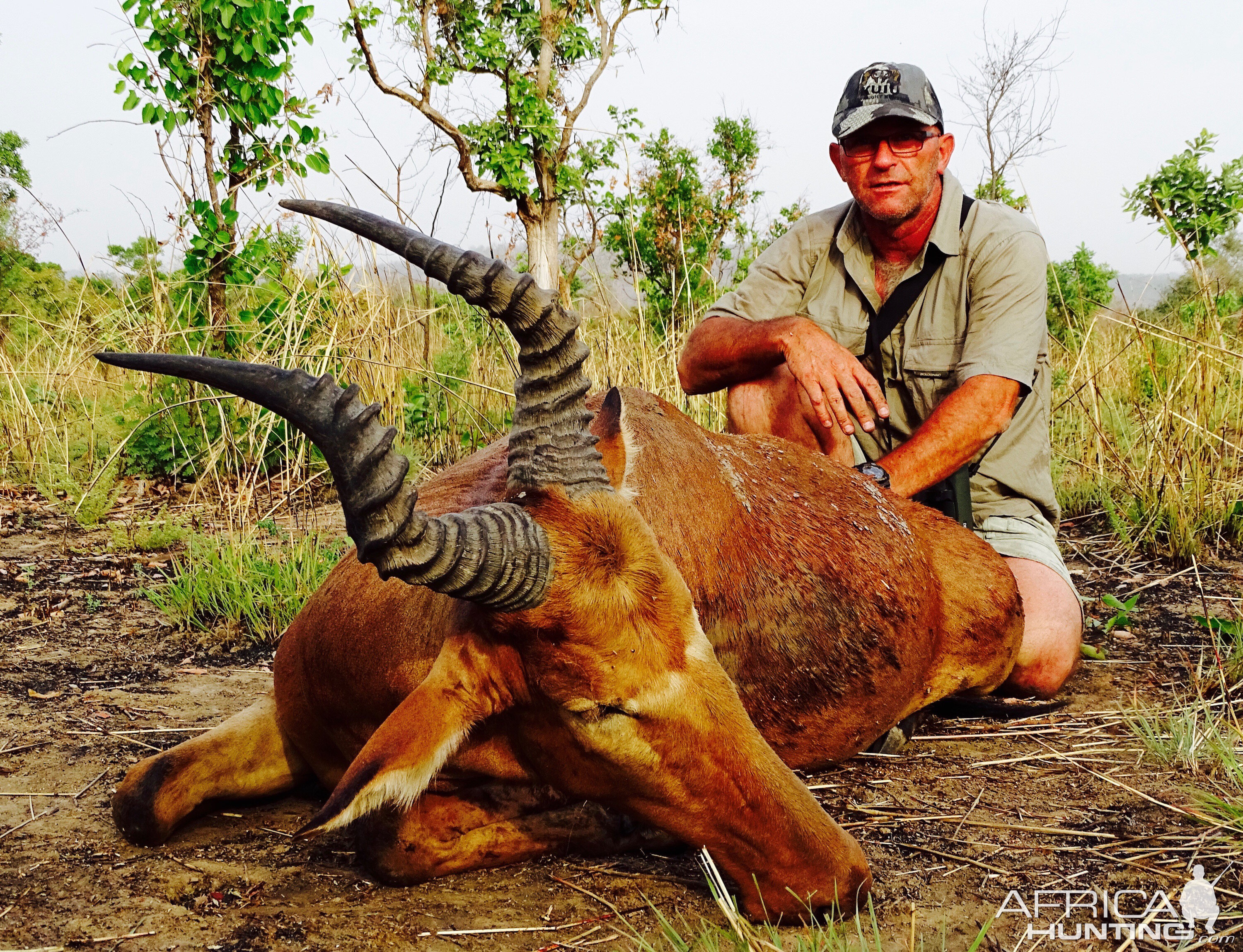 Hunt Western Hartebeest Benin