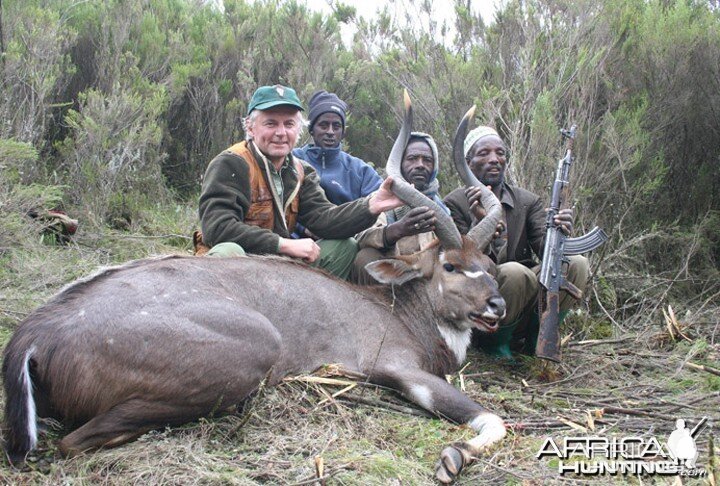 Hunter and Writer J. Alain Smith Mountain Nyala