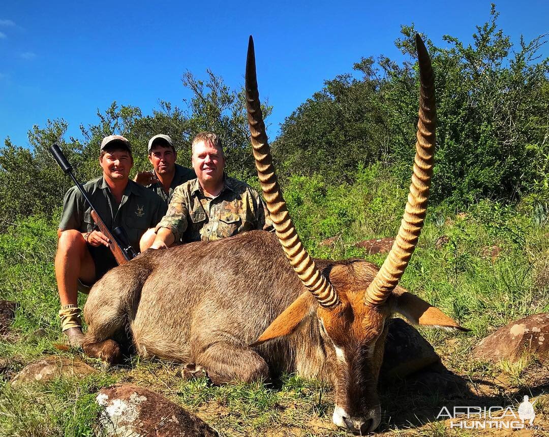 Hunting 32” Inch Waterbuck in South Africa