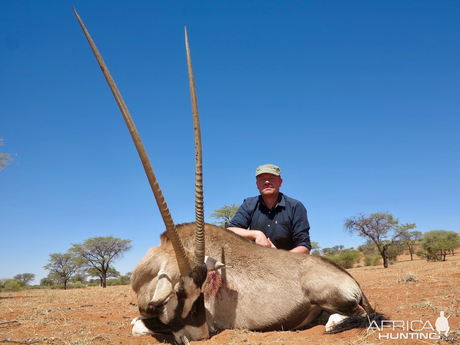 Hunting 42” Inch Gemsbok in Namibia