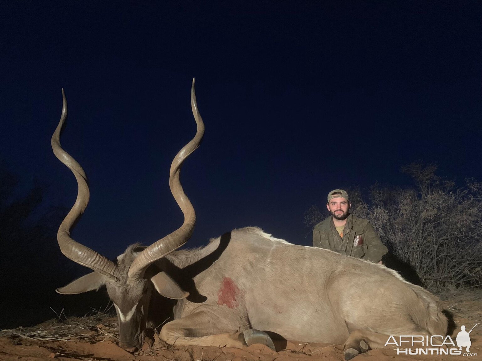 Hunting 61" Inch Kudu in South Africa
