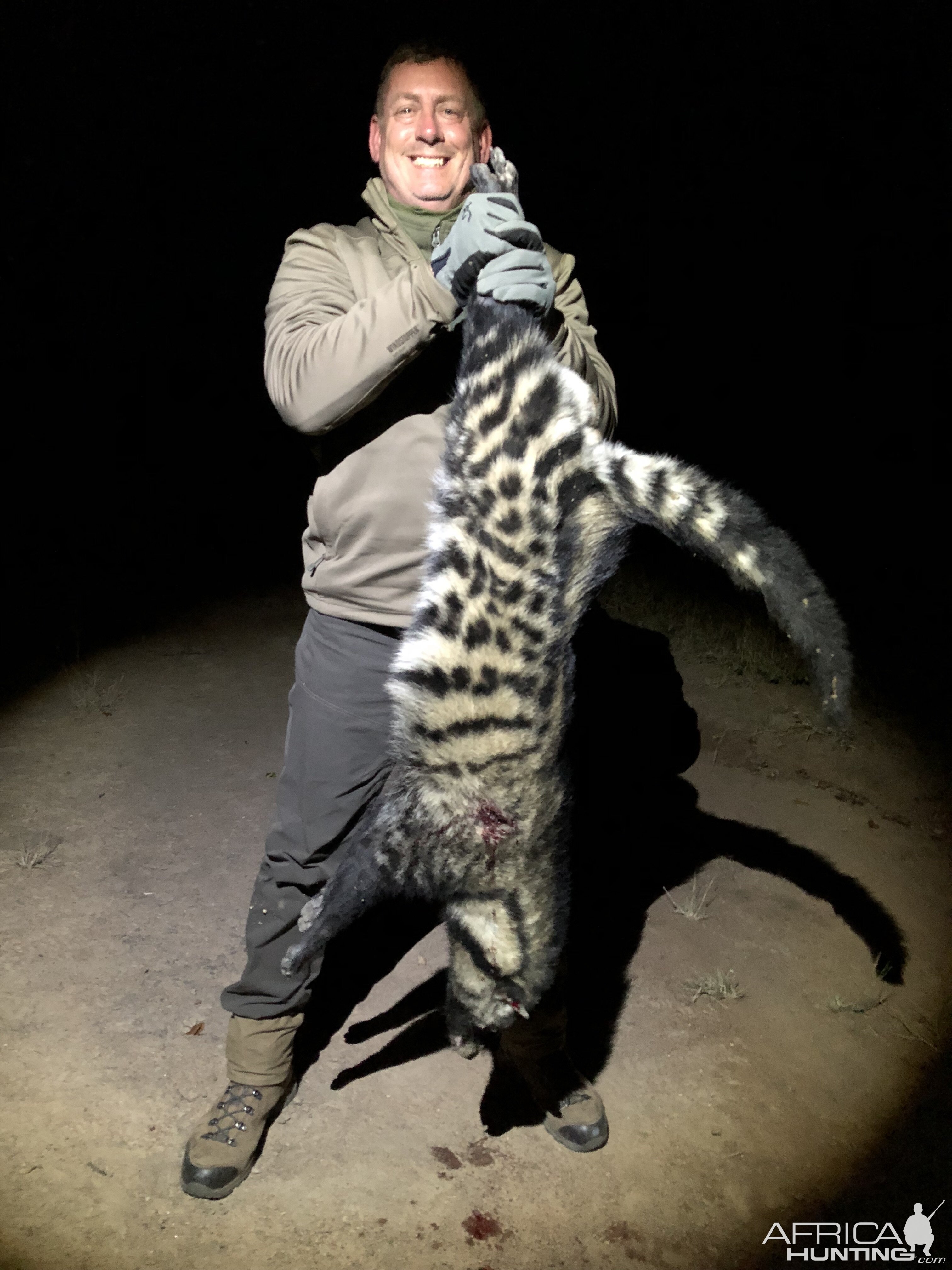 Hunting African Civet in Zimbabwe