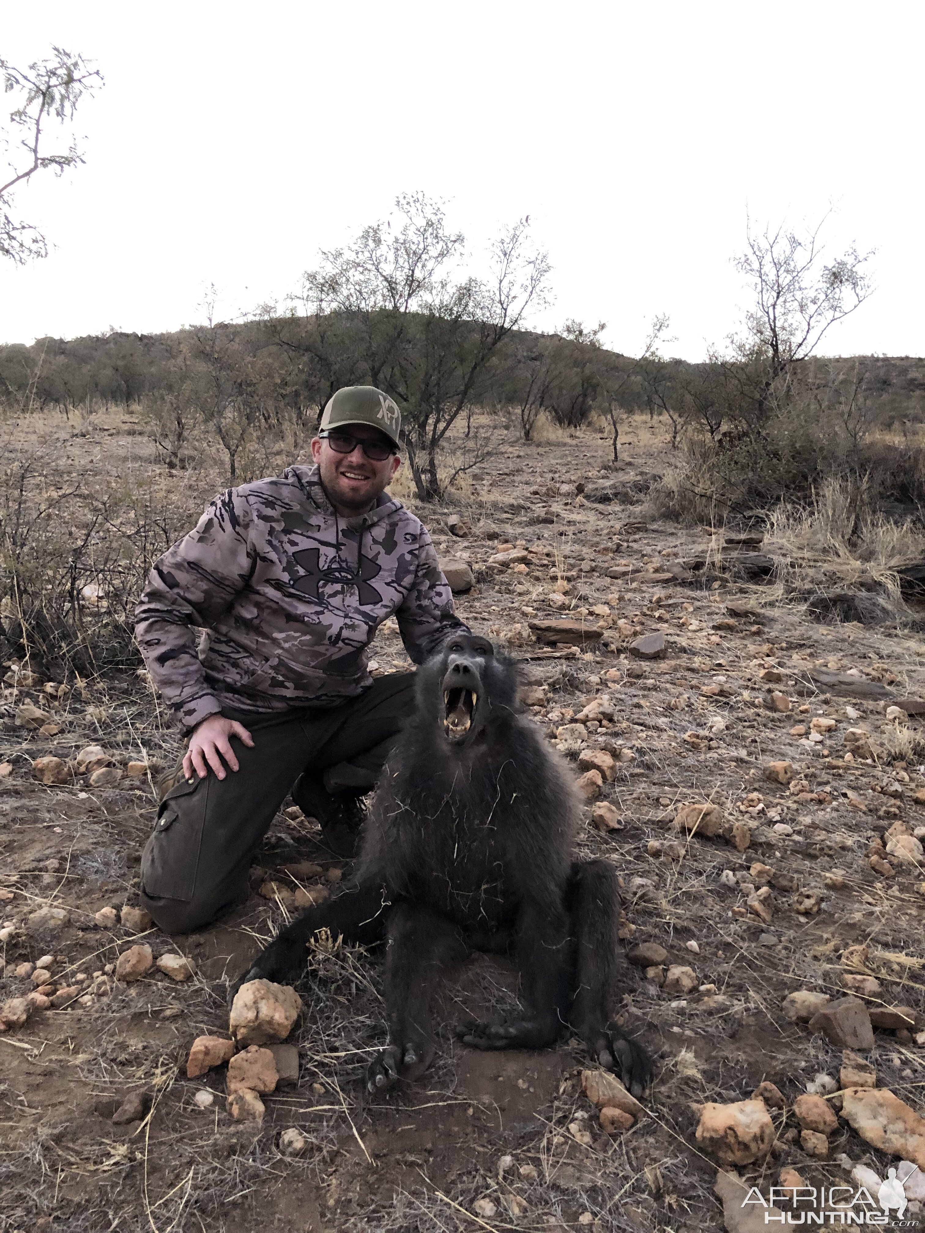 Hunting Baboon in Namibia