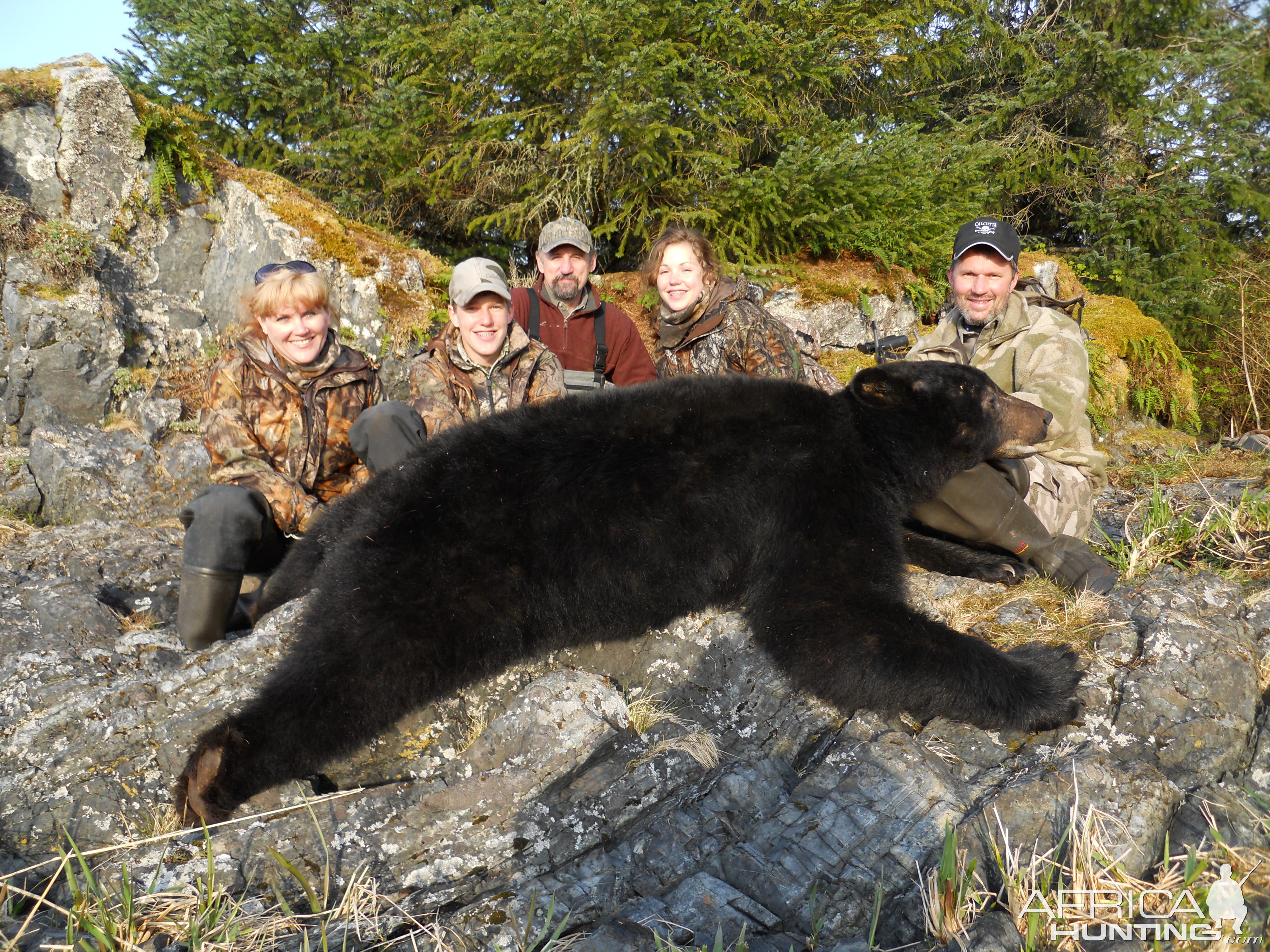 Hunting Black Bear in Alaska USA