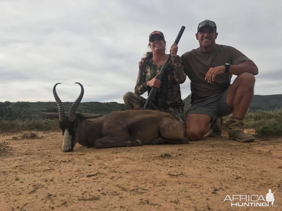 Hunting Black Springbok South Africa