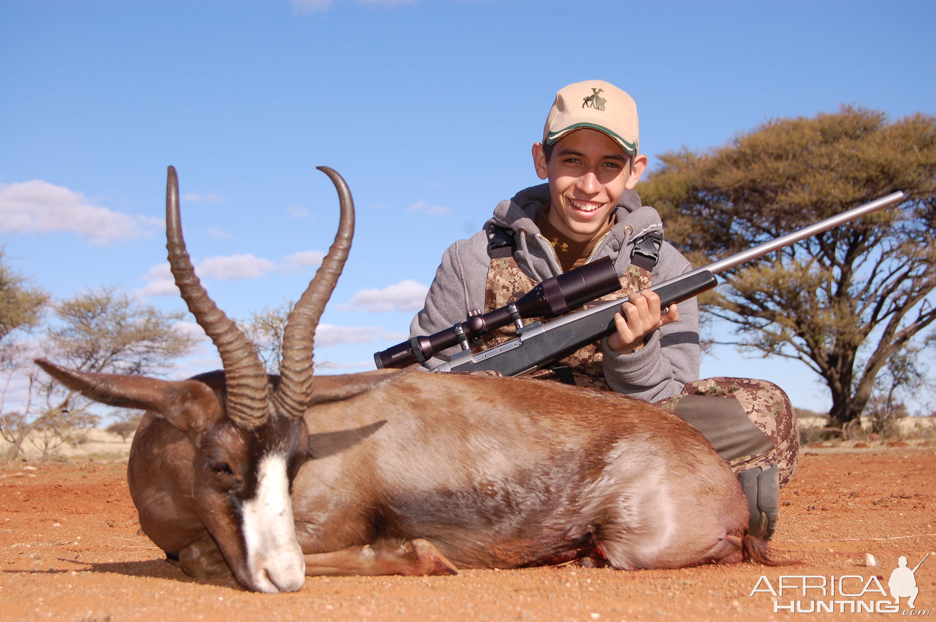 Hunting Black Springbuck with Wintershoek Johnny Vivier Safaris in SA