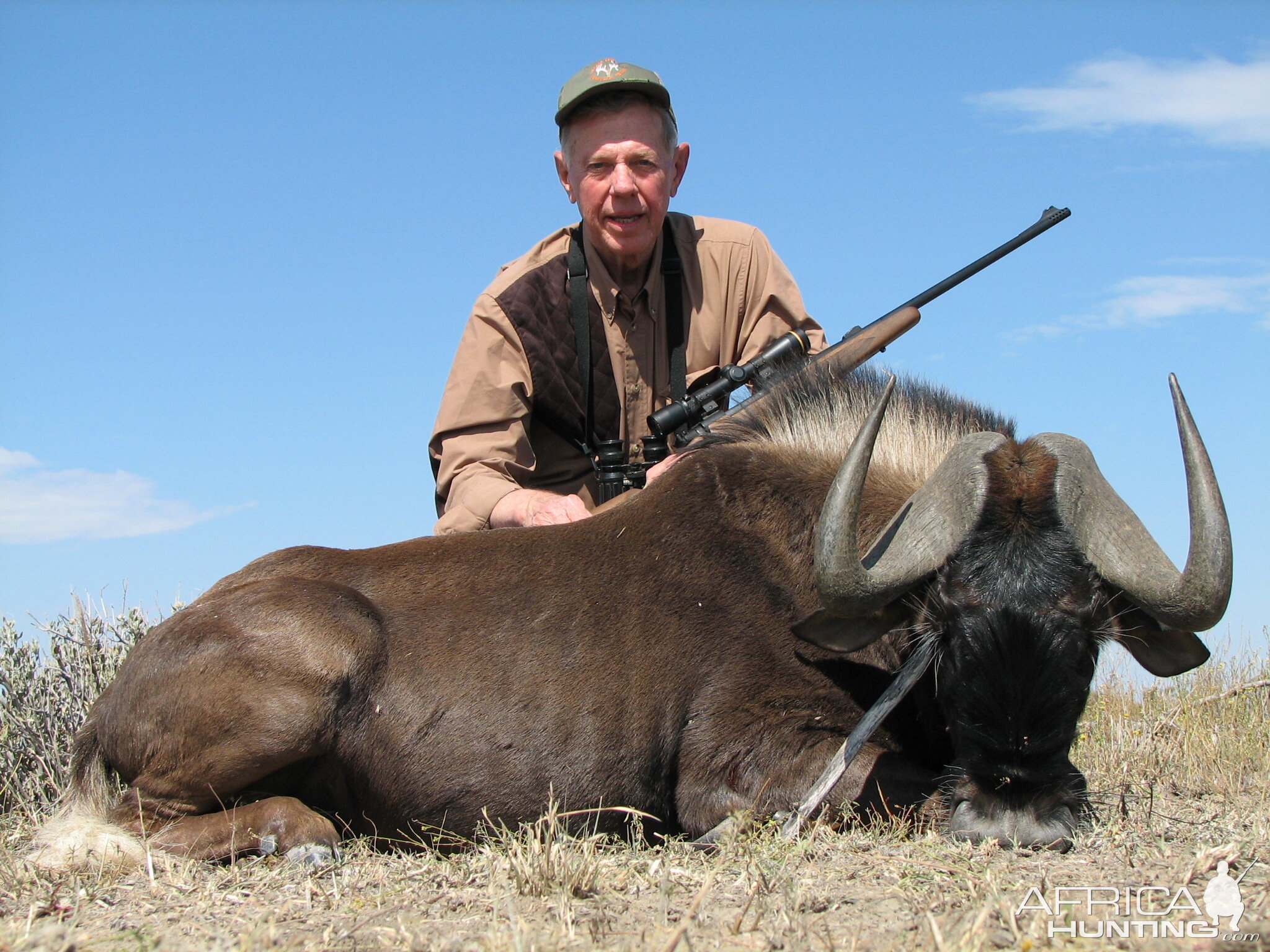 Hunting Black Wildebeest in Namibia