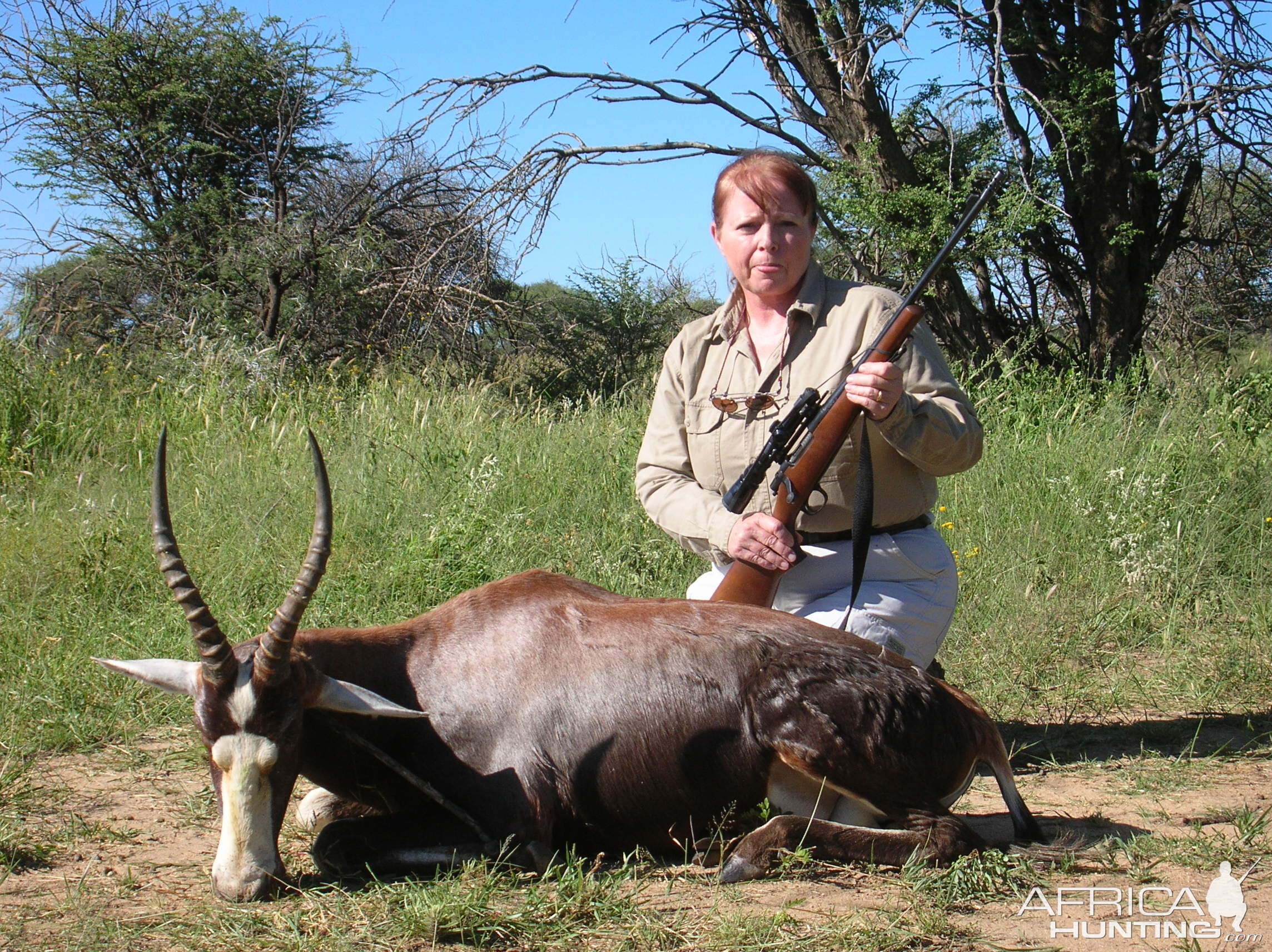 Hunting Blesbok in Namibia