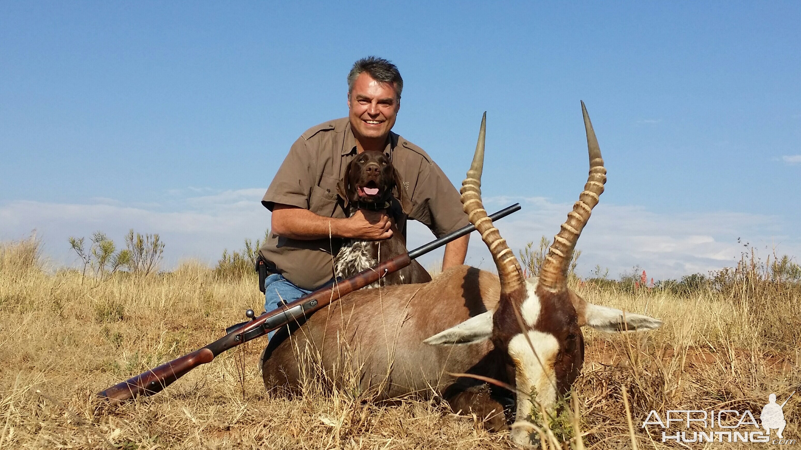 Hunting Blesbok South Africa