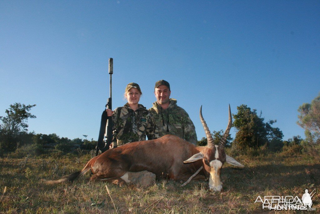 Hunting Blesbok with KMG Hunting Safaris